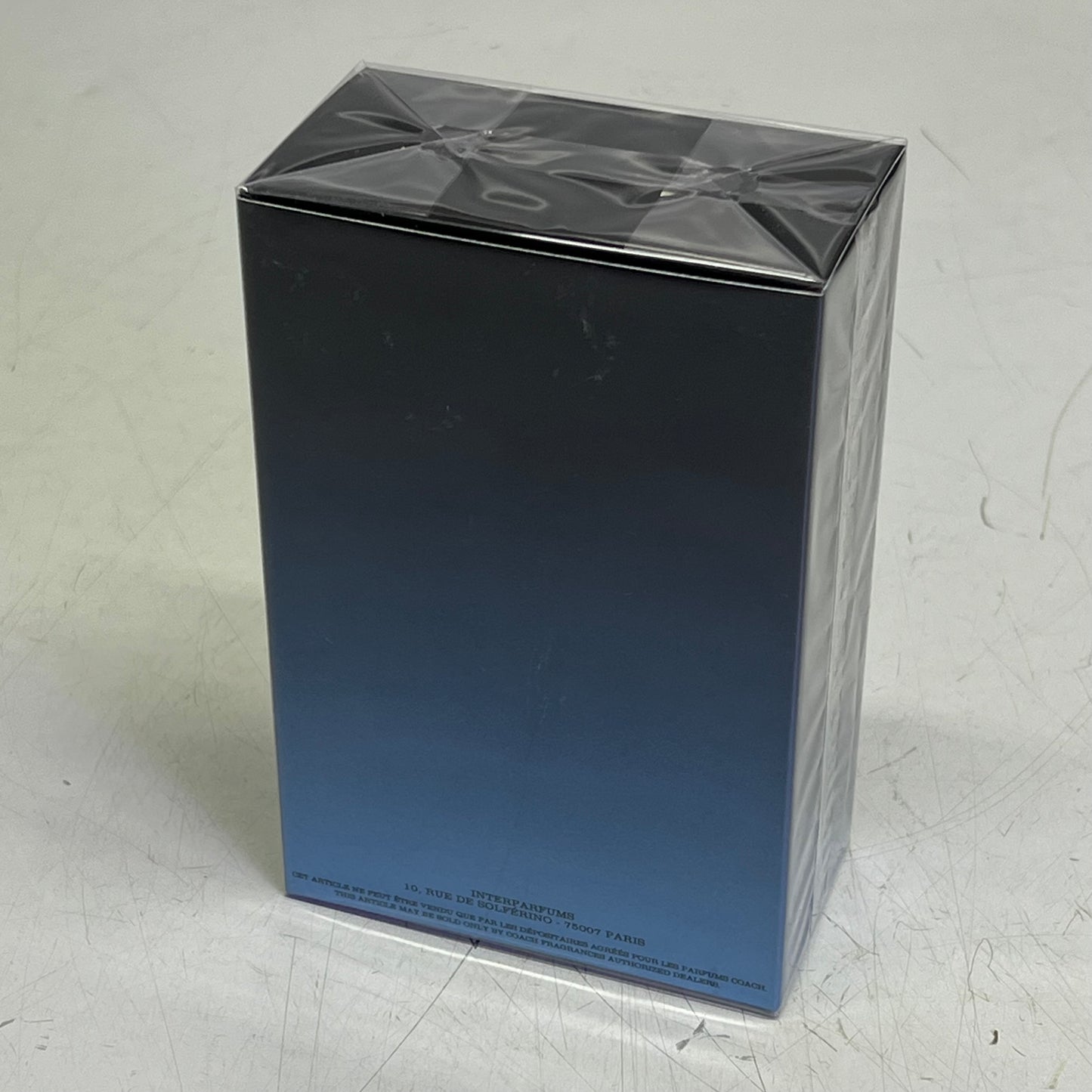COACH Men's Cologne Blue Eau De Toilette Lime & Absinthe Oils Top Notes 3.3 oz