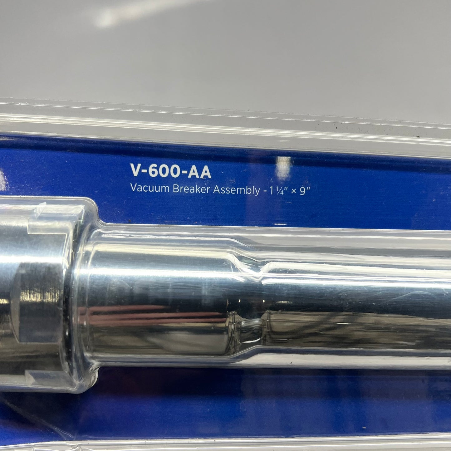 SLOAN Vacuum Breaker & Repair Kit  1-1/2" x 10" Chrome Plated Finish V-600-AA