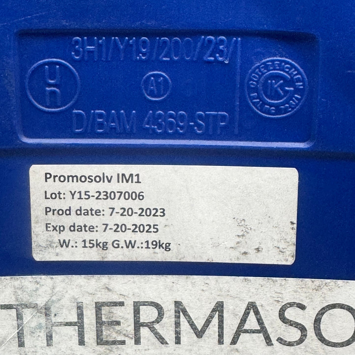 INVENTEC THERMASOLV IM1 Dialectric Fluid 13”H BB 07/25