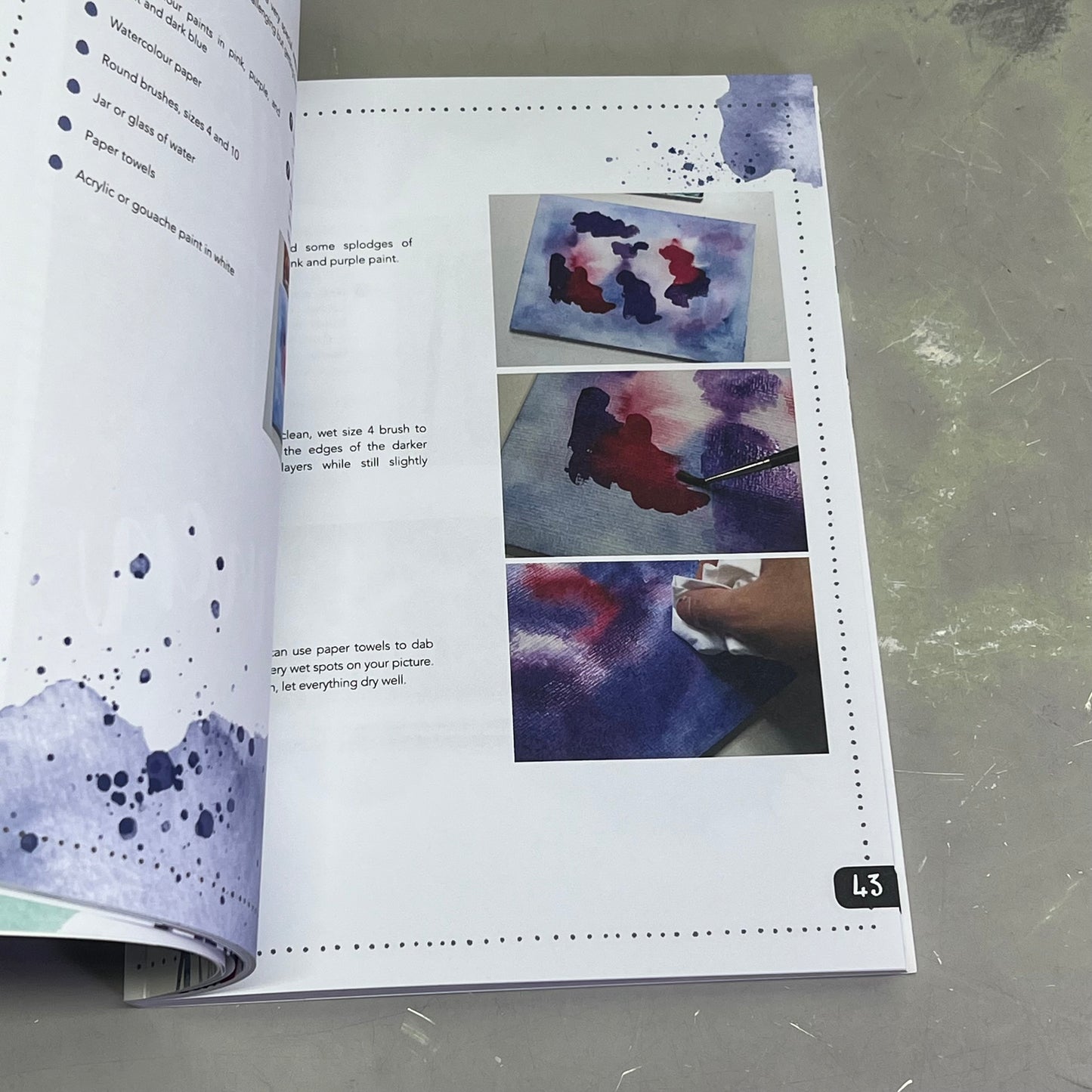 WATERCOLOR MEETS HANDLETTERING A Book Of Blogger Projects Paperback Book