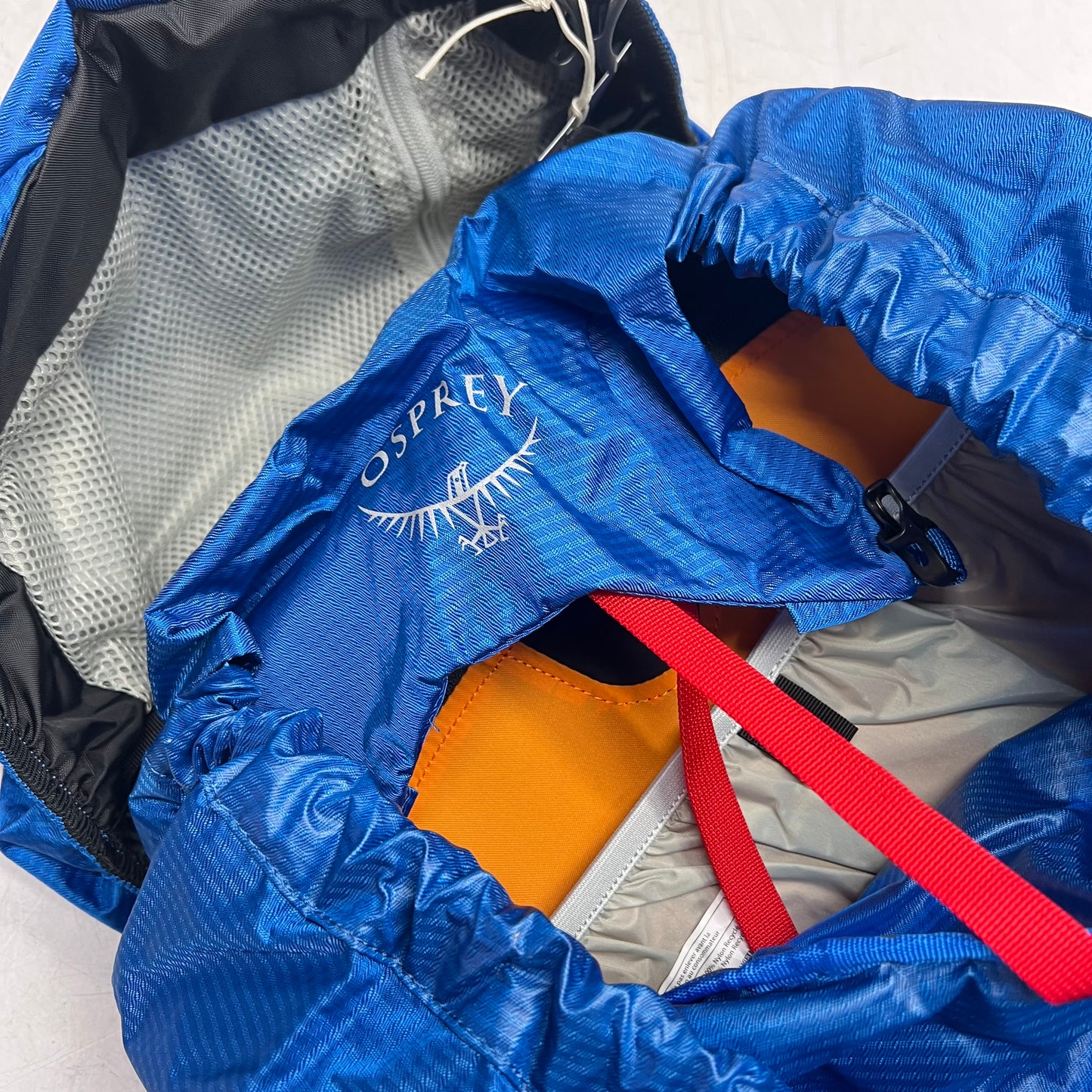 OSPREY Exos 58 Backpack Comfort Pack Men's Sz L/XL 61L Blue Ribbon 10004021