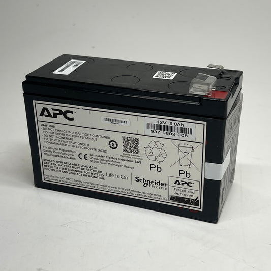 SCHNEIDER ELECTRIC APC Sealed Lead-acid Battery 12V 9.0Ah 937-9892-008