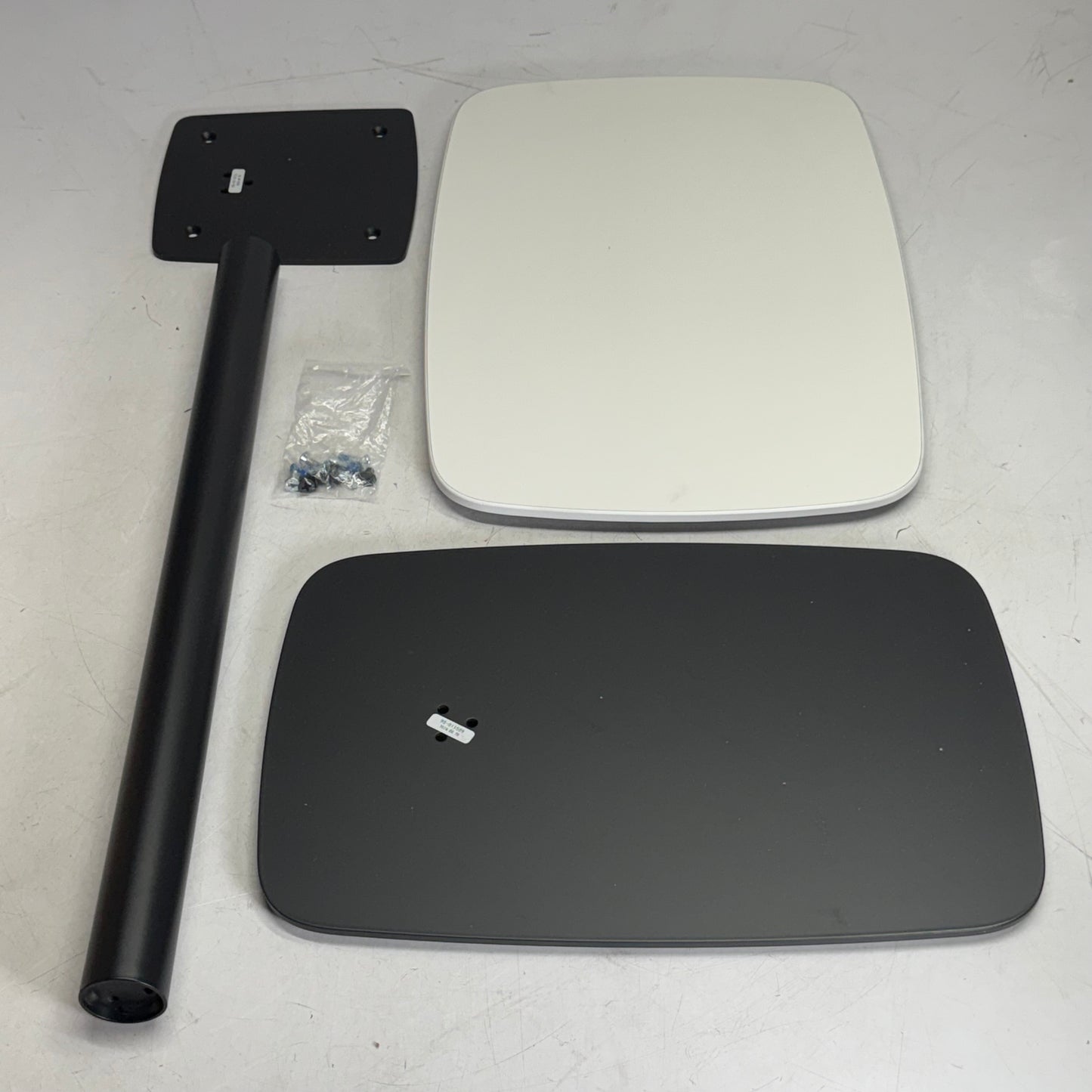 ZA@ SITONIT SEATING Laptop Table Black Base 9942 (New Other, Small Stripes)
