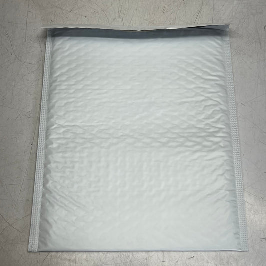 (100 PACK) Self Seal Poly Bubble Mailers Packing #2 8.5" x 12" White 19183