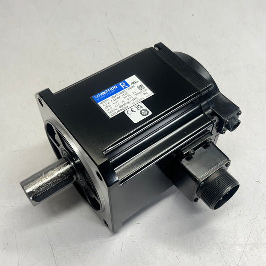 SANMOTION Ac Servo Motor W/ Cannon Plug 2.0 Rated Output Black R2AA13200LXHW0M