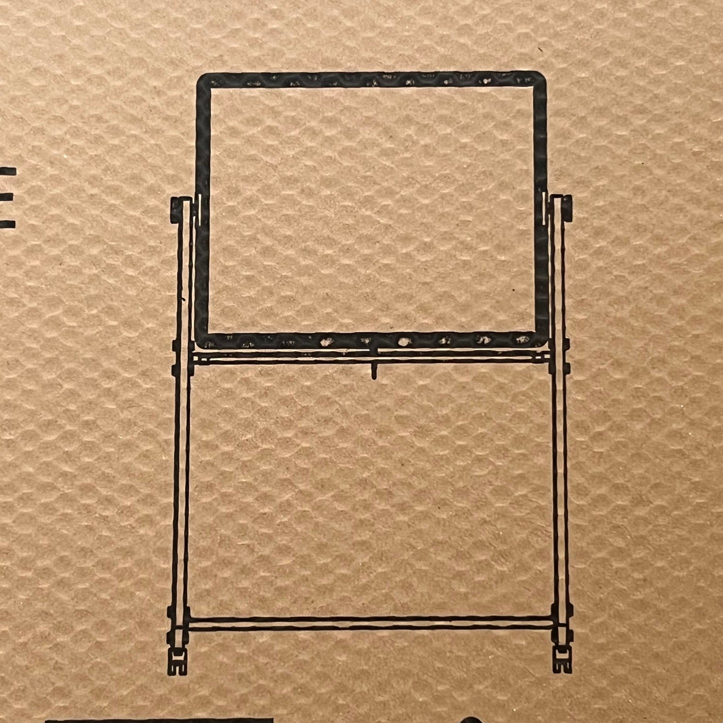 BELNICK (2 Boxes) Mobile Dry Erase Board Sz 50"W x 34"H White