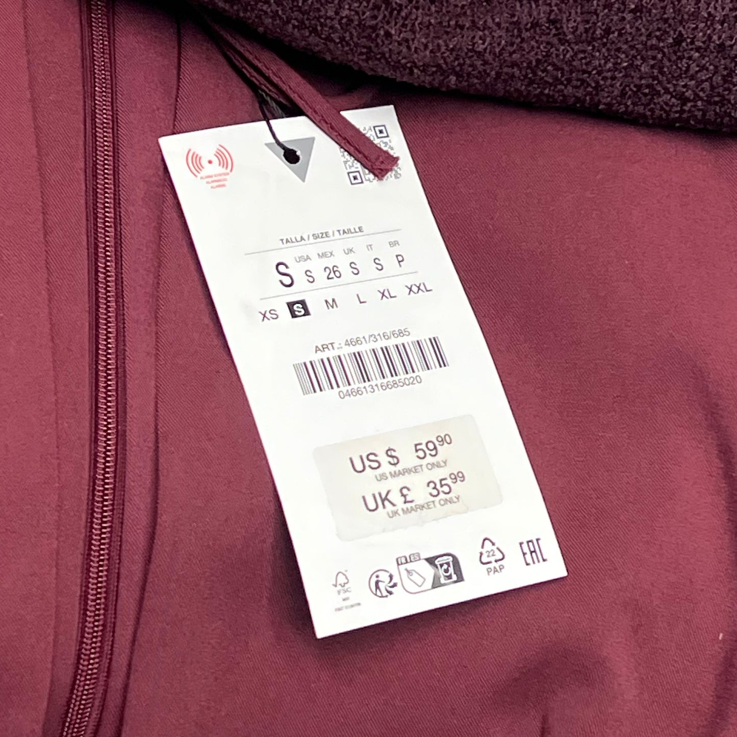 ZA@ ZARA Lot of Assorted Clothing Blazer, Blouses & Dresses Women's Sz S & M