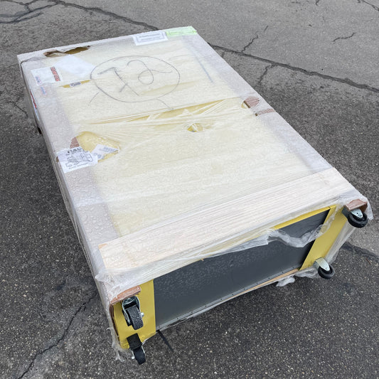 Z@ SECURALL Rolling Safety Storage Cabinet for Flammable Liquids 45 Gal Capacity A345-C (AS-IS)(C)