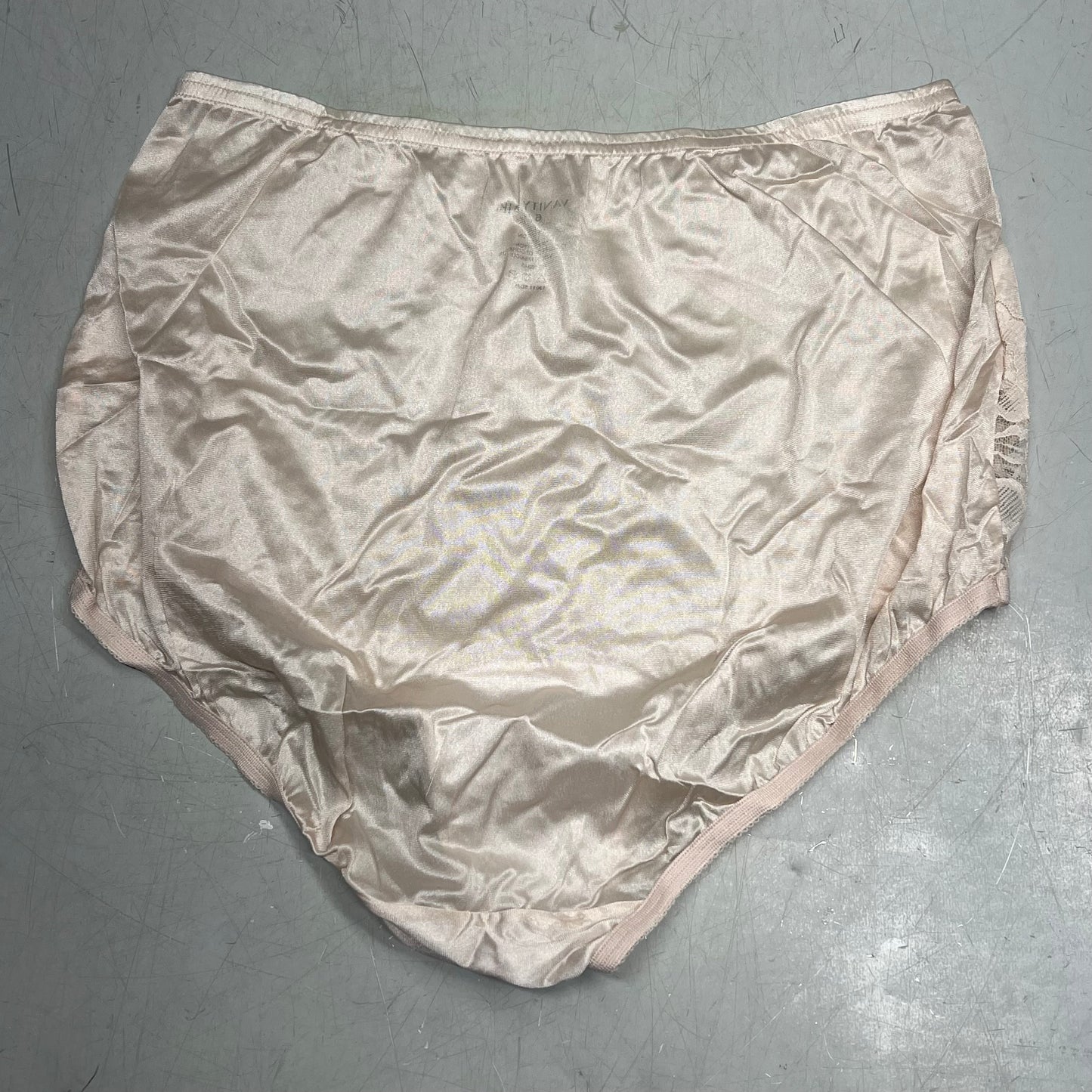 ZA@ VANITY FAIR (3 PACK SET) Perfectly Yours Lace Nouveau Brief Panty Women's Sz XL Fawn 13011 B