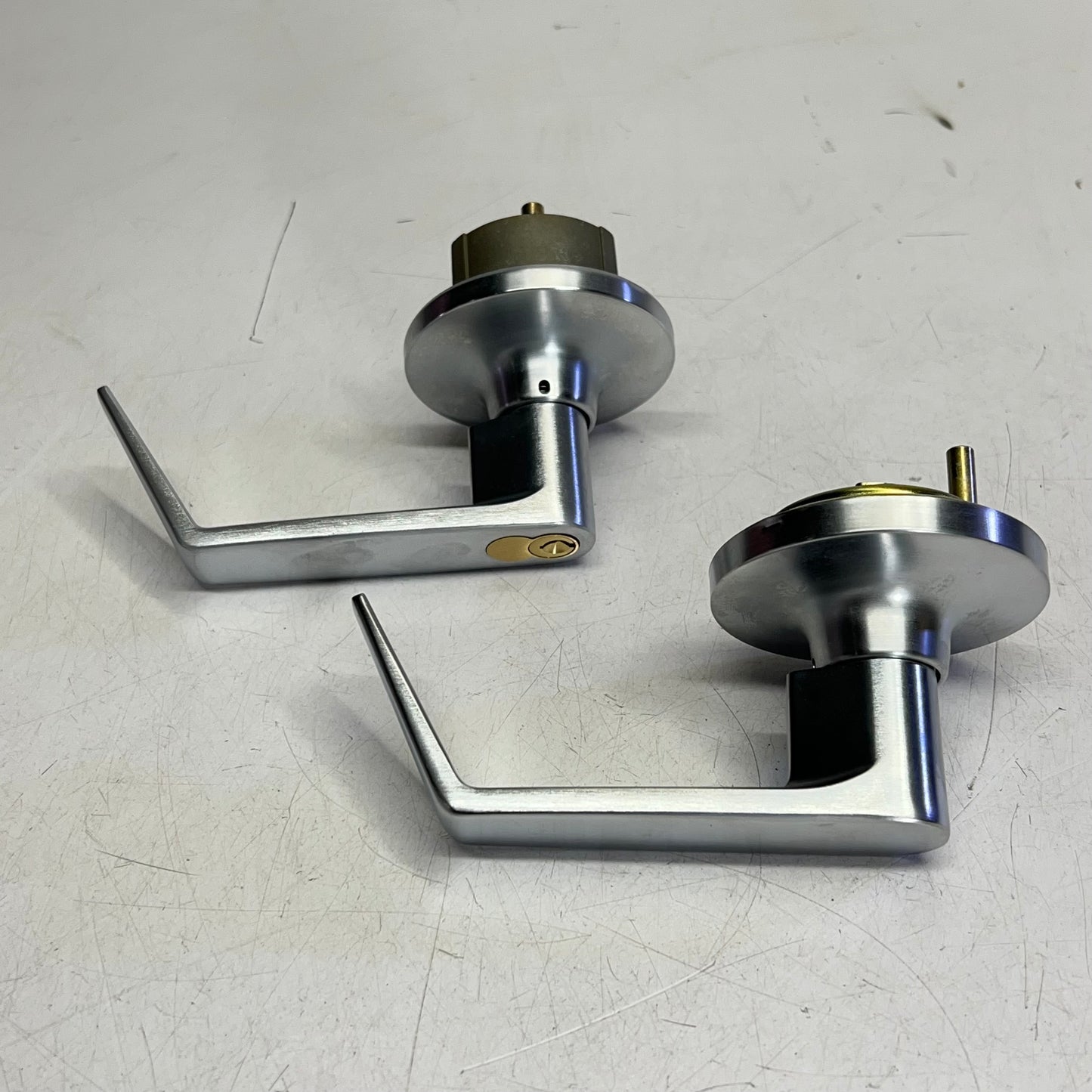 PAMEX Cambridge Leverset G2 Tubular Storeroom Lock Satin Chrome Finish FL365B