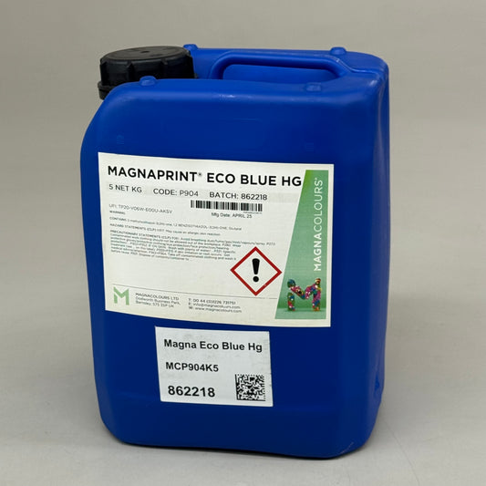 MAGNA COLOURS Magnaprint Water Based Screen Printing Ink 5 kg  Eco Blue Hg P904862218D75