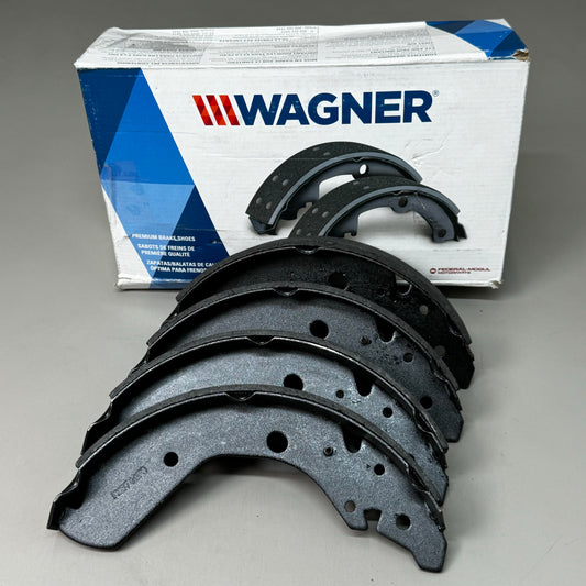 WAGNER QS Ceramic Disc Brake Shoes Set 9" x 5" Black Z744