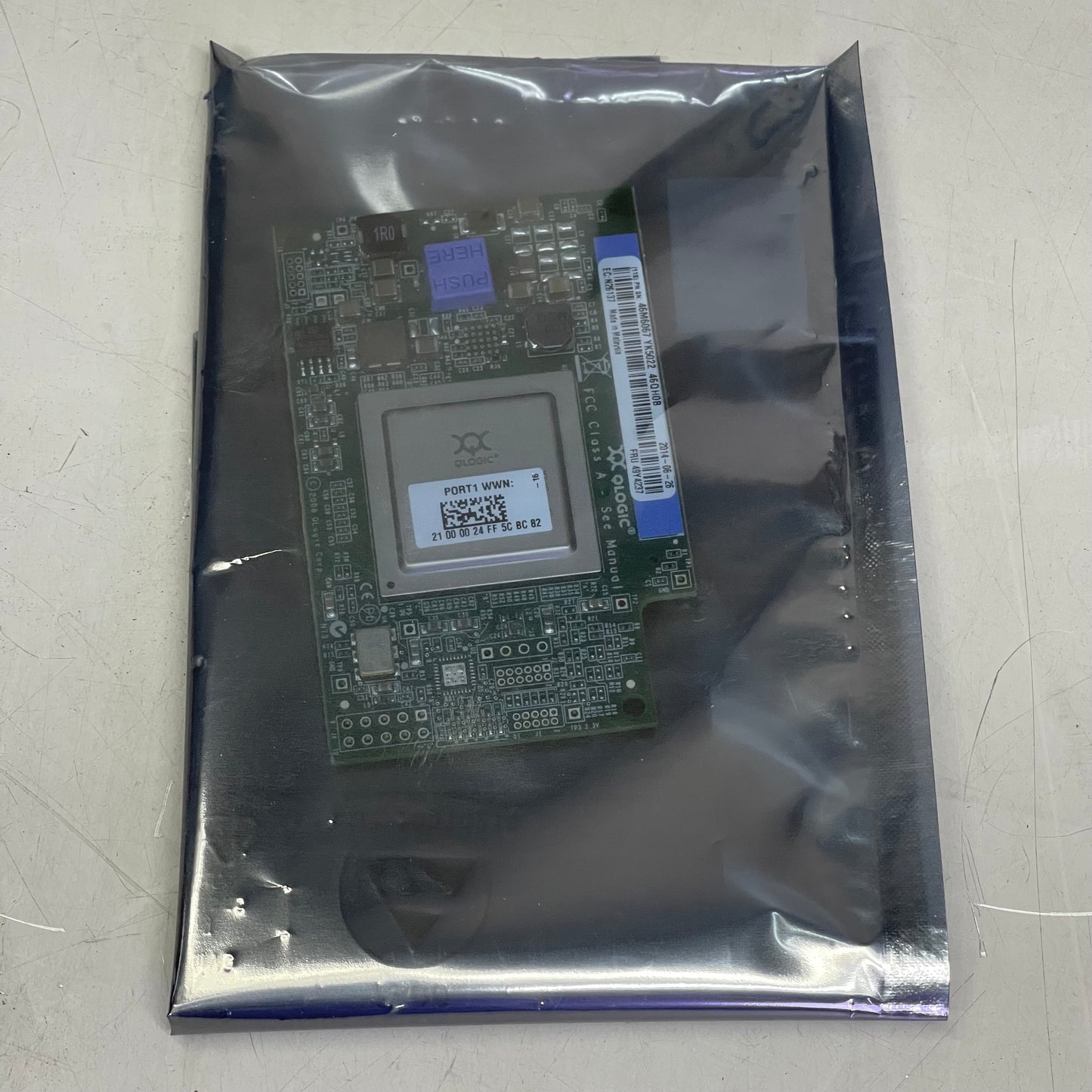 IBM QLogic 4GB Fiber Channel Expansion Card Dark Green QMI2572-IBM-SP