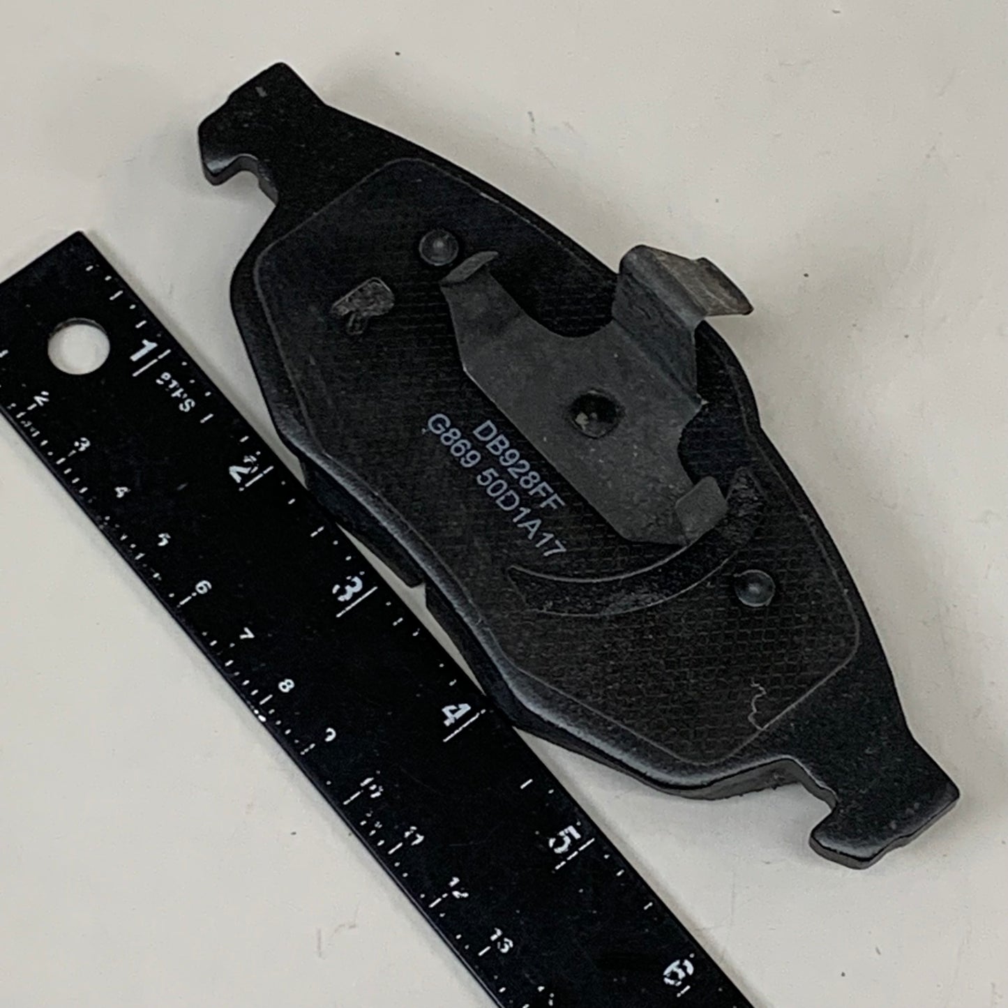 CARQUEST Premium Gold Ceramic Brake Pads Black/Chrome GNAD869