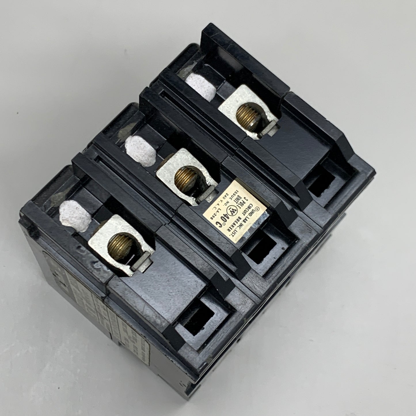 EATON (4 PACK!) BAB Miniature Circuit Breaker 30 3" x 3" Black 150424 AS-IS