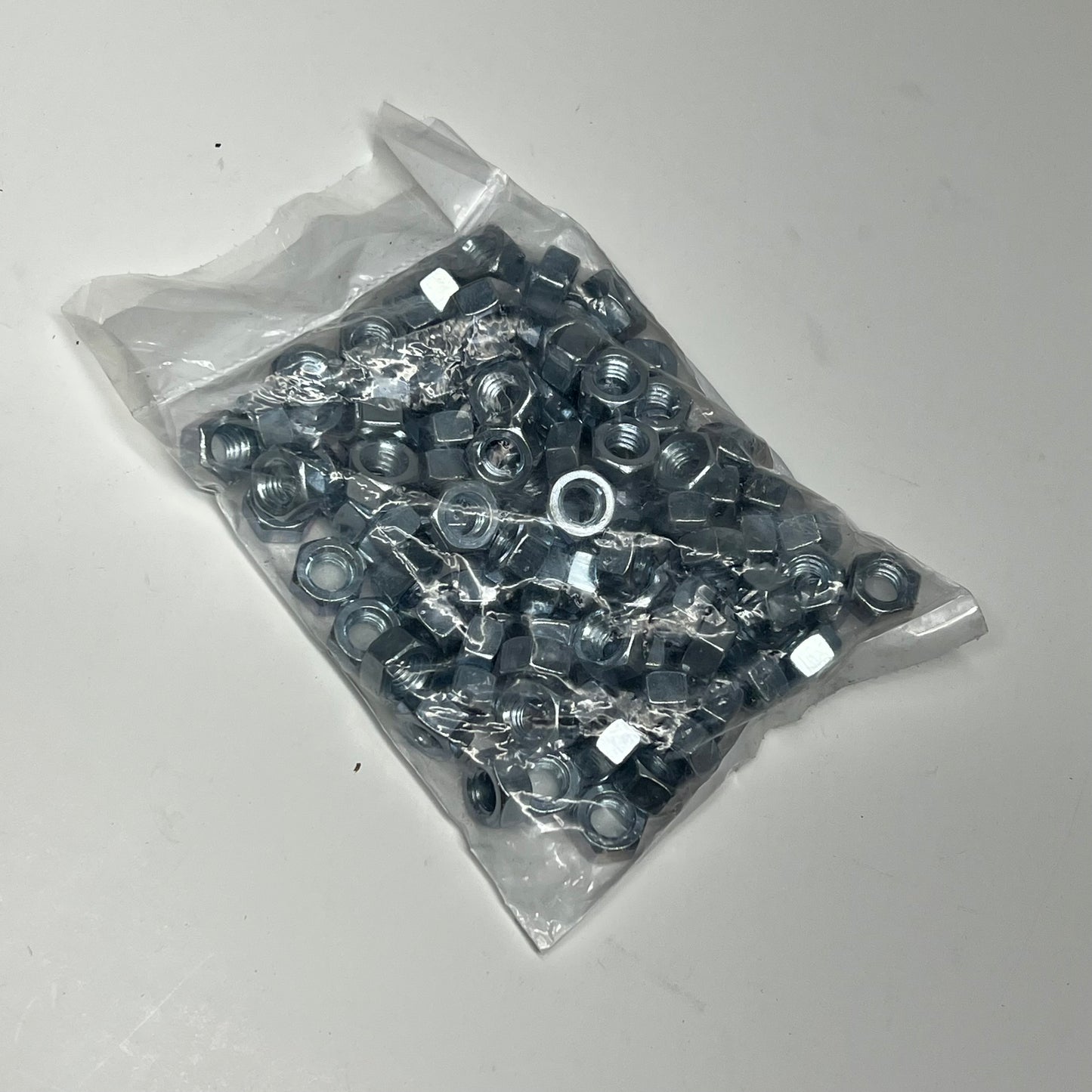 ZA@ TRAPCO INC (100 PACK) Zinc-plated Hex Nut 5/16-18 Chrome 352519-2605