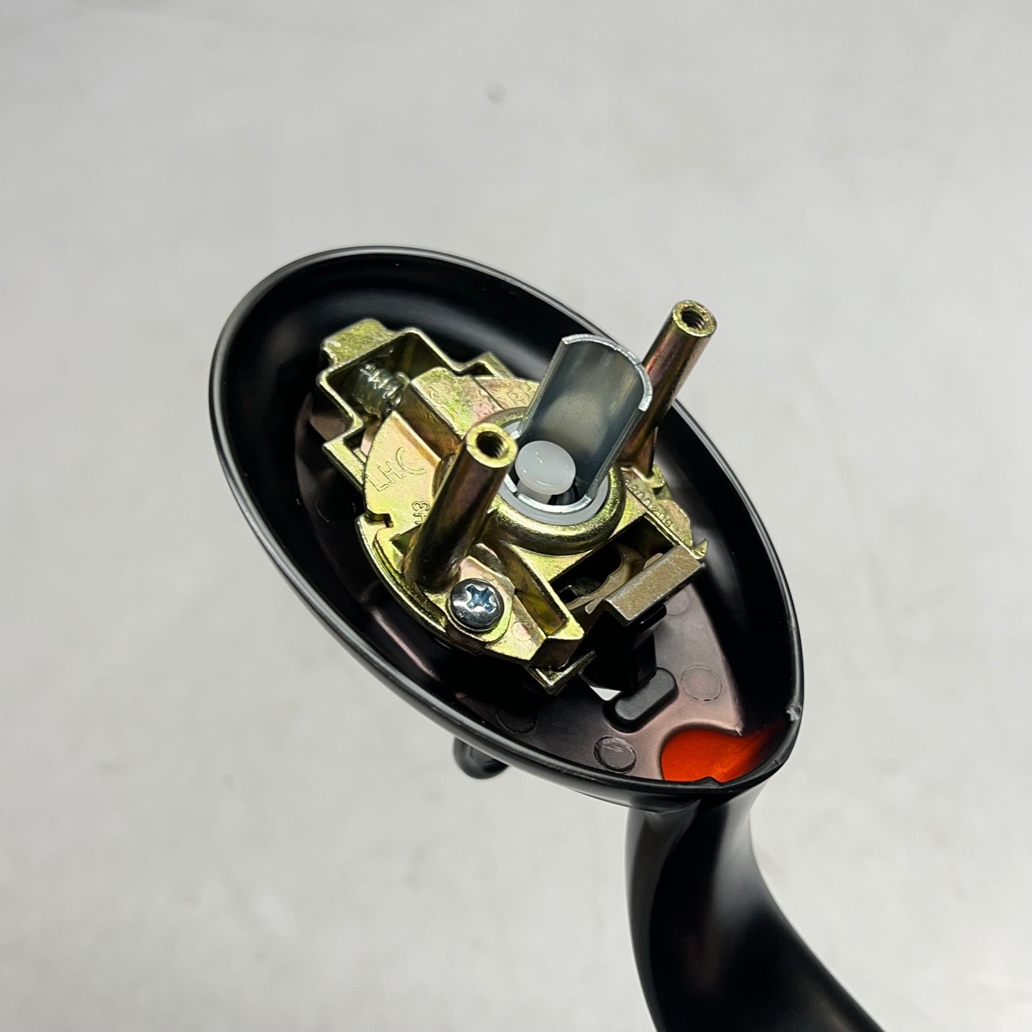 ZA@ KWIKSET Handleset Dead Bolt Keyed One Side Exterior Only (As-is Missing Parts)