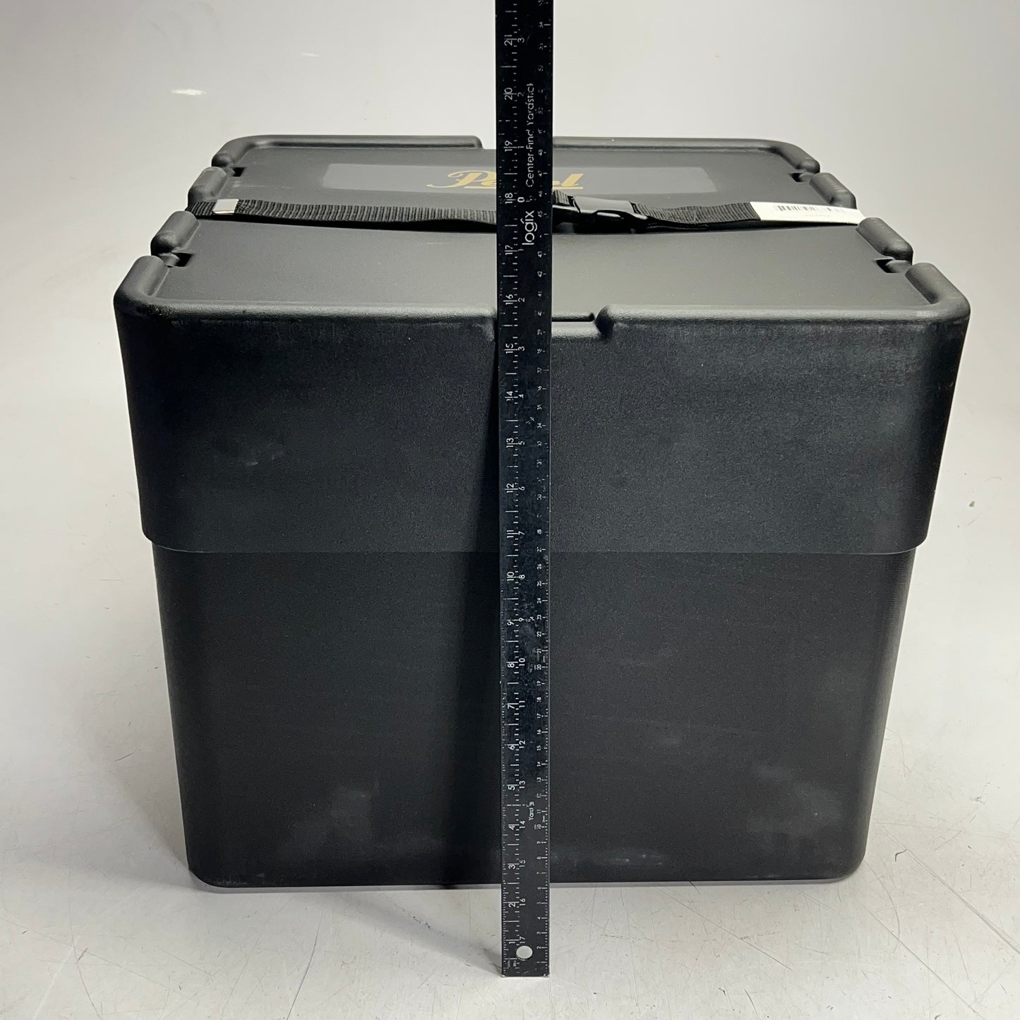 PEARL Marching Snare Drum Case Durable Hard Plastic 12 x 14" Black PD1412