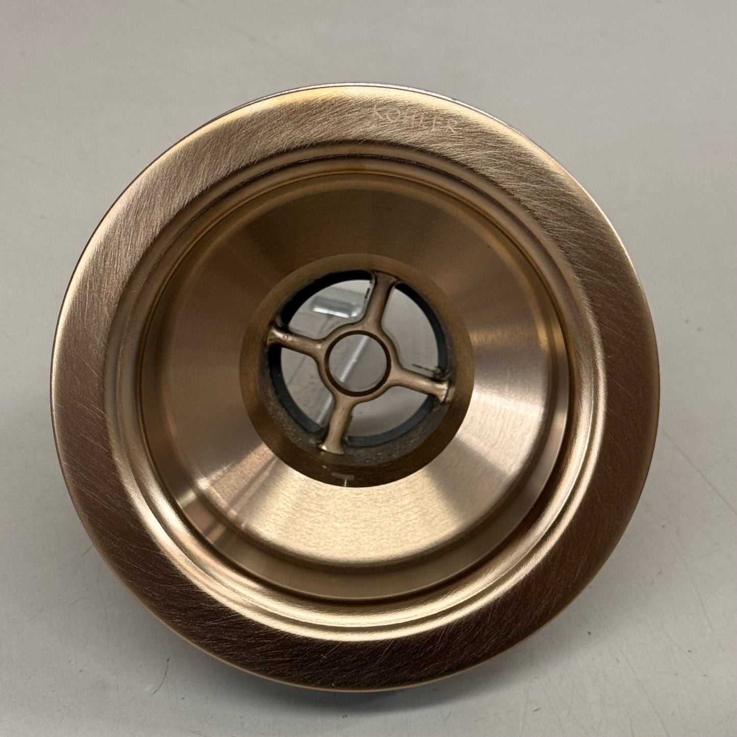 KOHLER Duostrainer Sink Strainer Vibrant Brushed Bronze 8801-BV