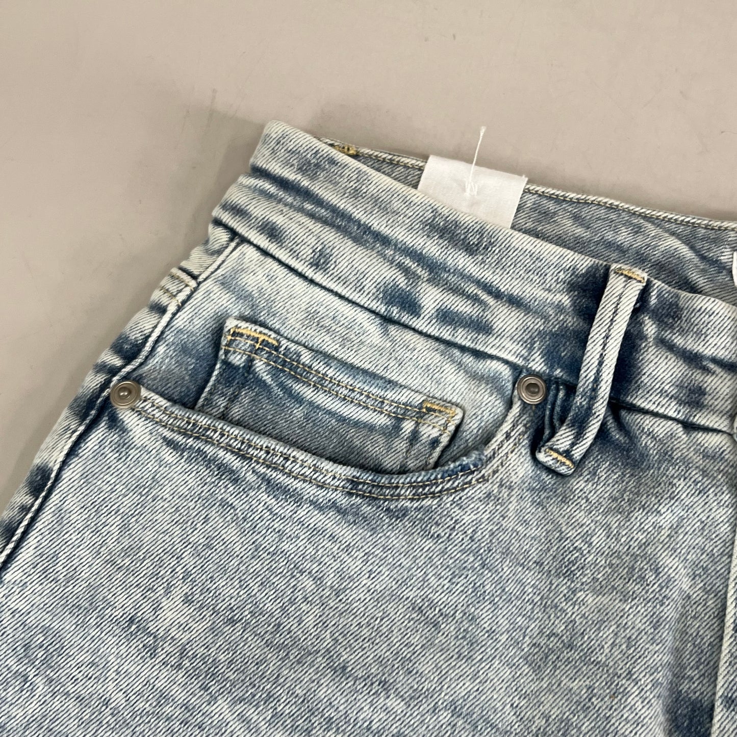 GOOD AMERICAN Good Petite Skinny Mid-Rise Jeans Women's Sz 8 Indigo649 GPSKC014T