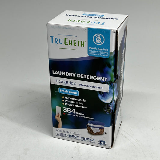 TRU EARTH Laundry Detergent Fresh Linen Scent Dye Free up to 768 Small Loads