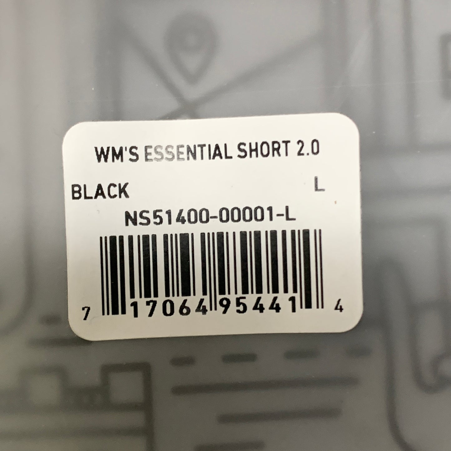 NATHAN Essential Short 2.0 Women's Black Size L NS51400-00001-L