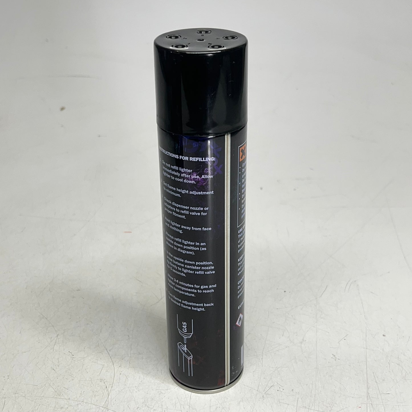 IGNITUS  (12 PACK) 5x Premium Refined Butane Refills for Lighters 10.14 fl oz