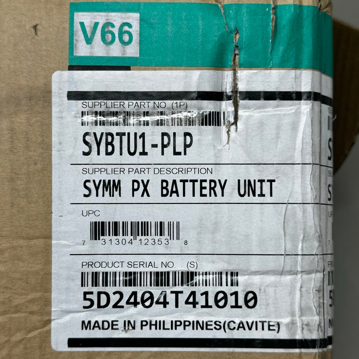 SCHNEIDER ELECTRIC APC High Performance UPS Battery Module 12V 7 AMP SYBTU1-PLP