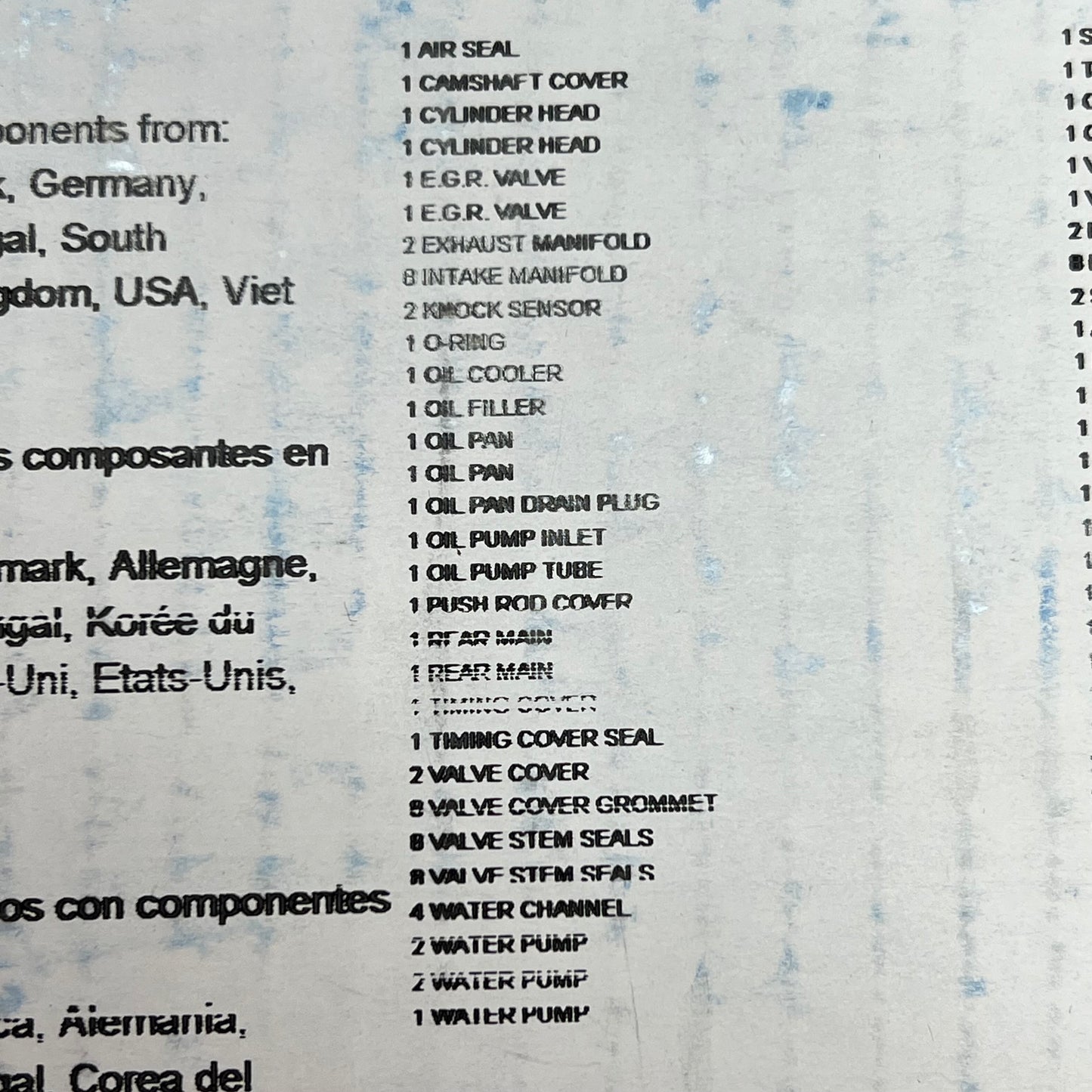 MAHLE Full Gasket Set For Chevrolet & Pontiac Vehicles Made In USA 95-3640