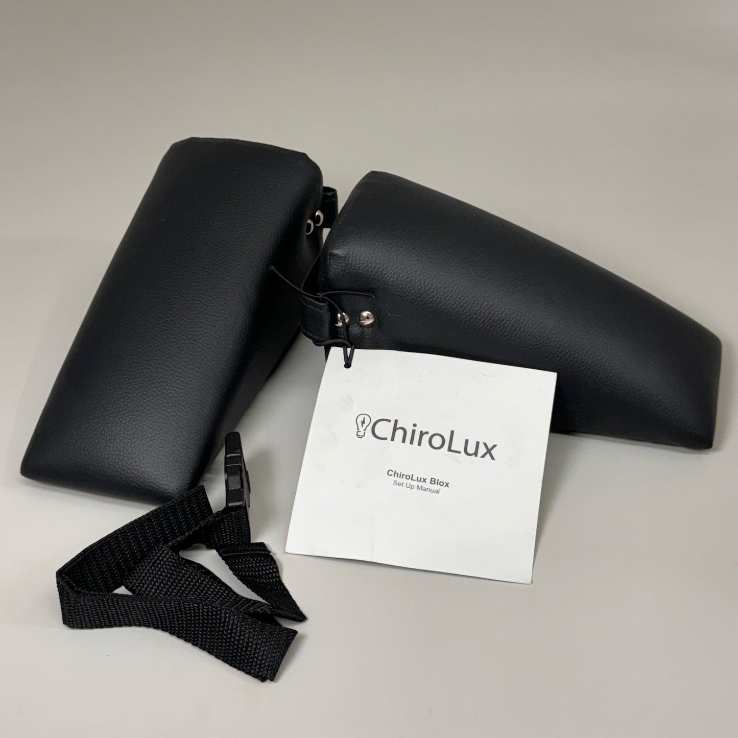 CHIRO LUX BLOX 1 Pair of Wedges for Chiropractic Osteopathy & Physical Therapy