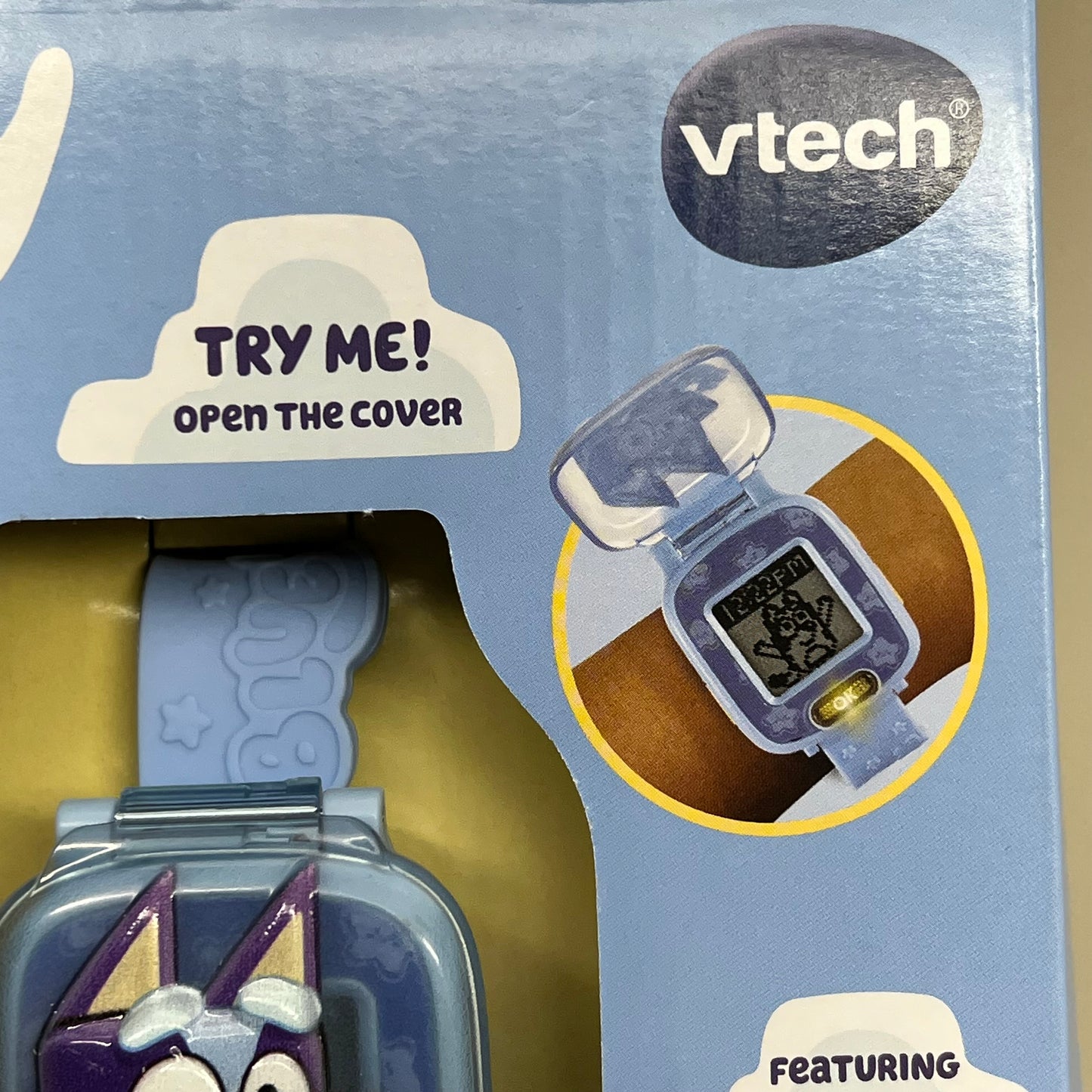 VTECH Bluey Wachadoo Watch 8 Clock Faces 4 Games & Alarm/Timer 3-6 Years 5545