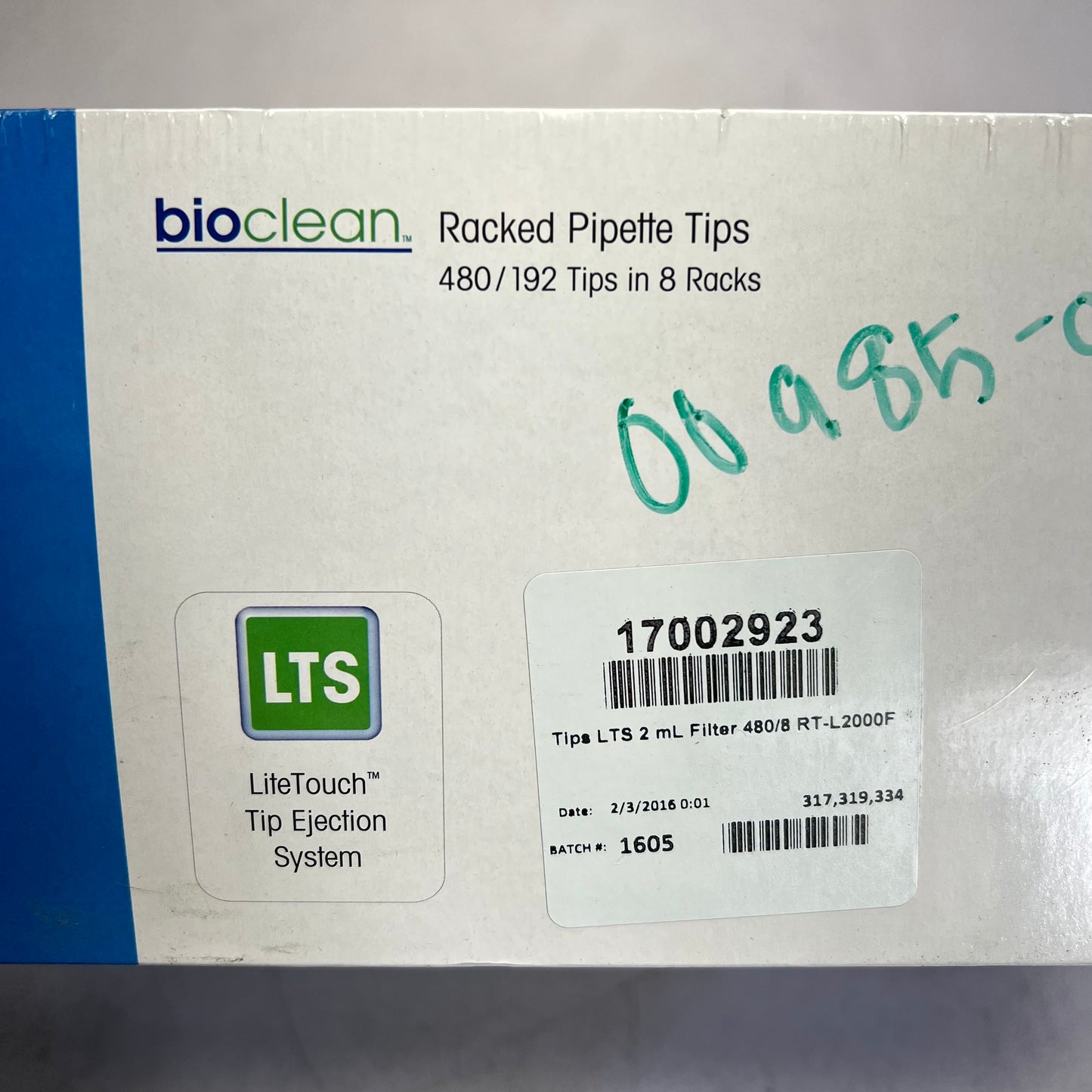 RAINN (8 PACK, 480/192 EACH) Precision Pipette Tips 2000/5000 μL  17002923
