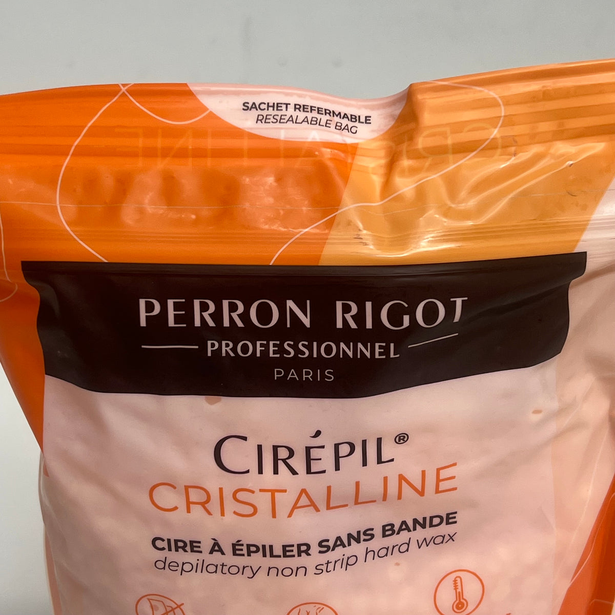 PERRON RIGOT Cirepil Cristalline Hard Wax Beads Non-scented  800g Orange C2611T