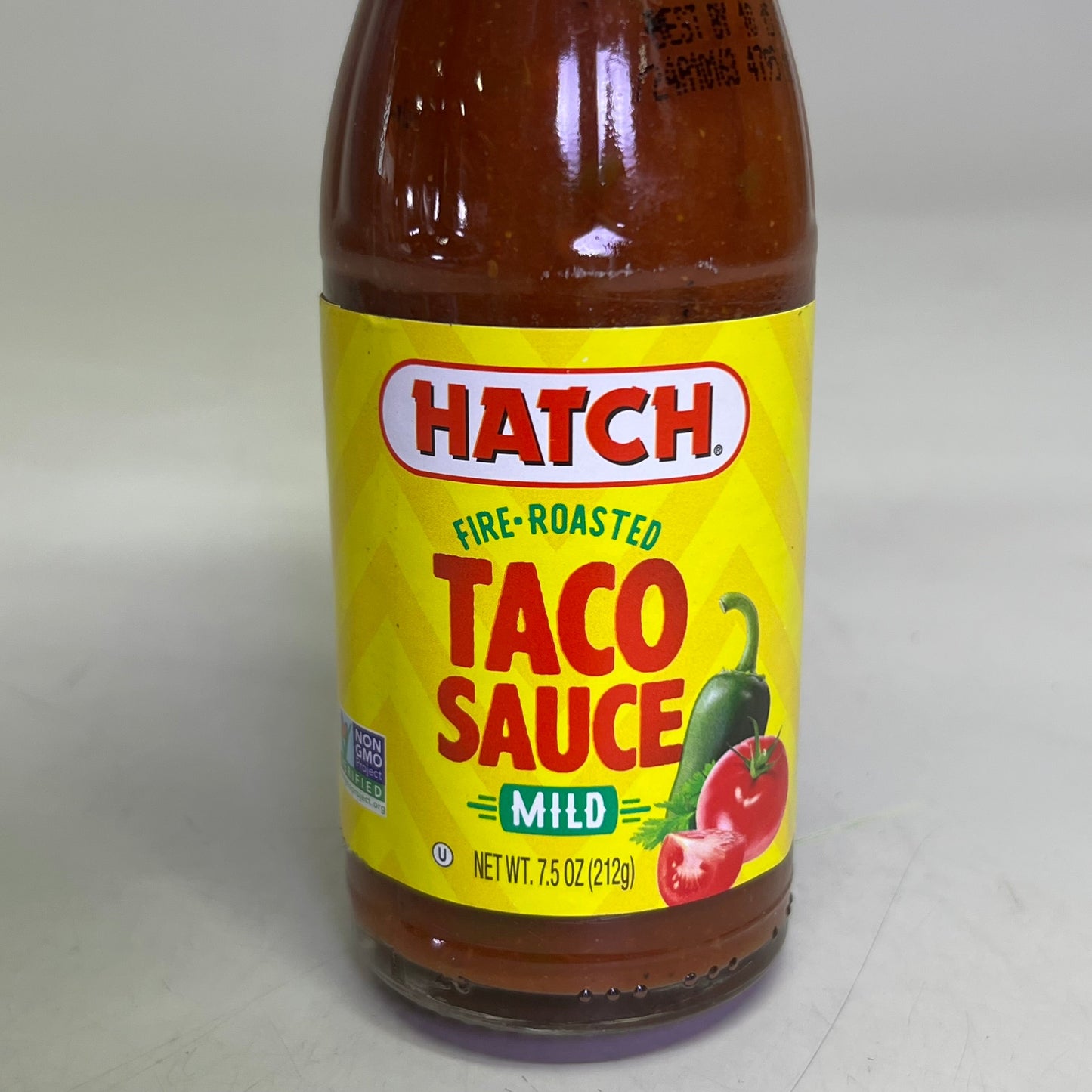 ZA@ HATCH (12 PACK) Fire Roasted Taco Sauce 7.5 oz BB 10/25 (New) B