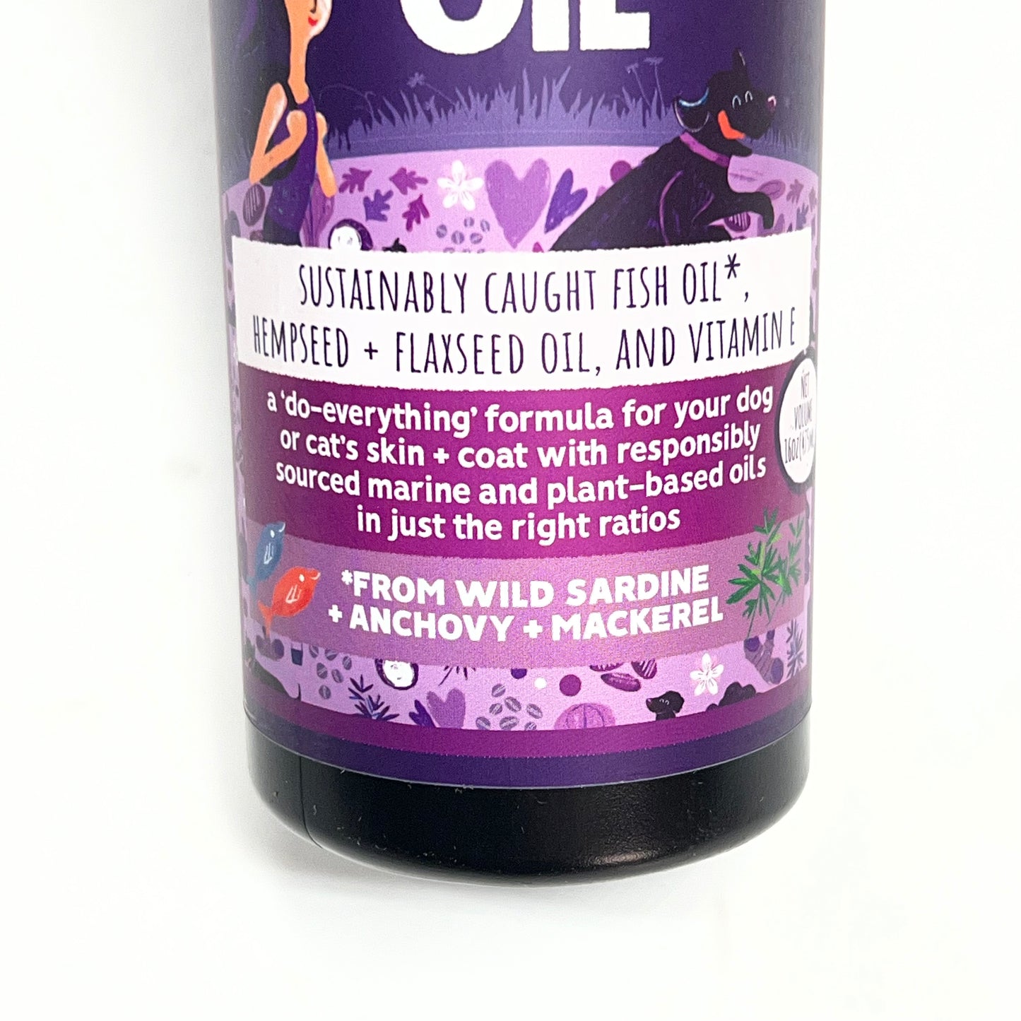 AUSTIN & KAT Austin Everything Oil Omega Fish Oil Liquid Skin & Coat BB 11/27