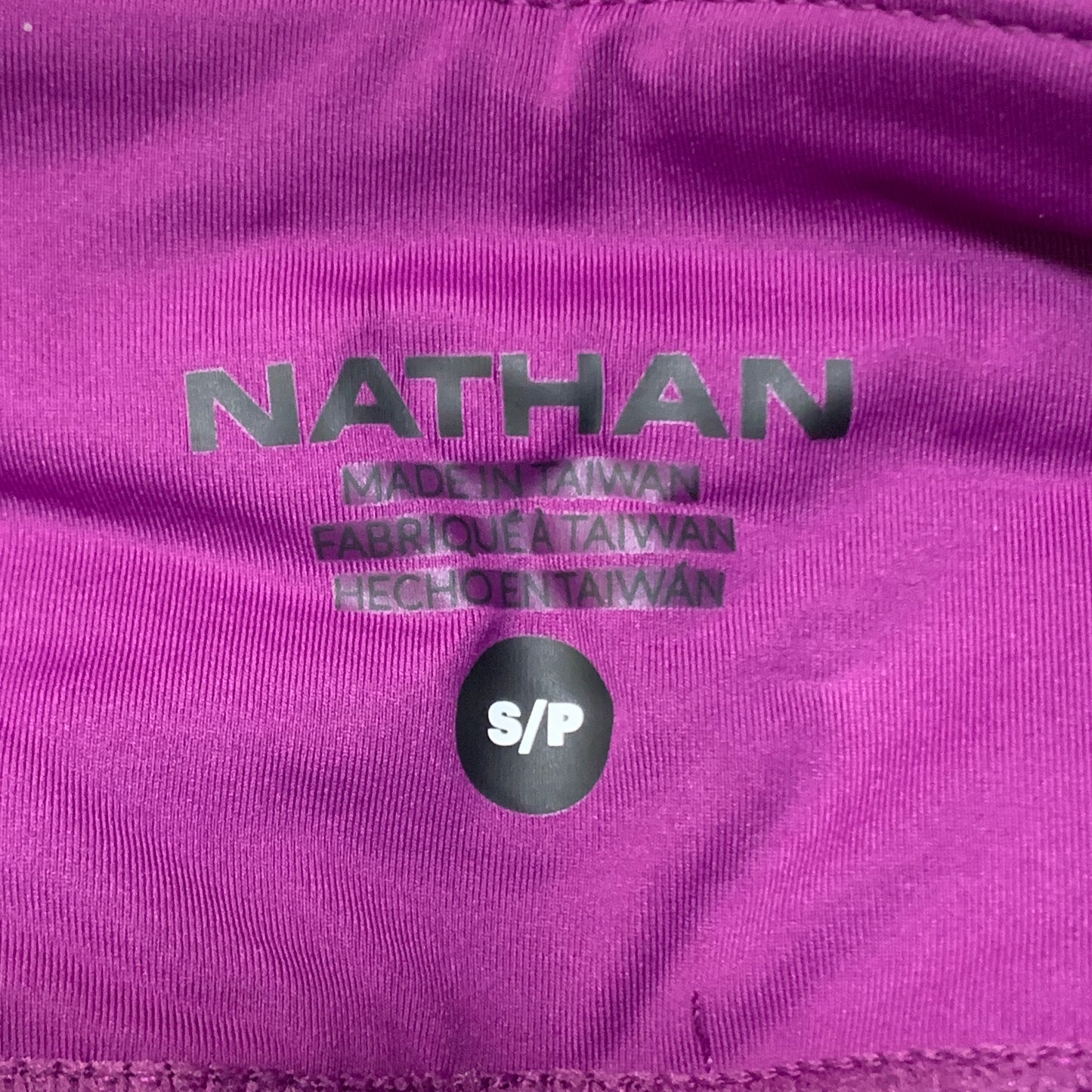 NATHAN Interval 6" Inseam Bike Short Women's Plum Size S NS51520-70030-S
