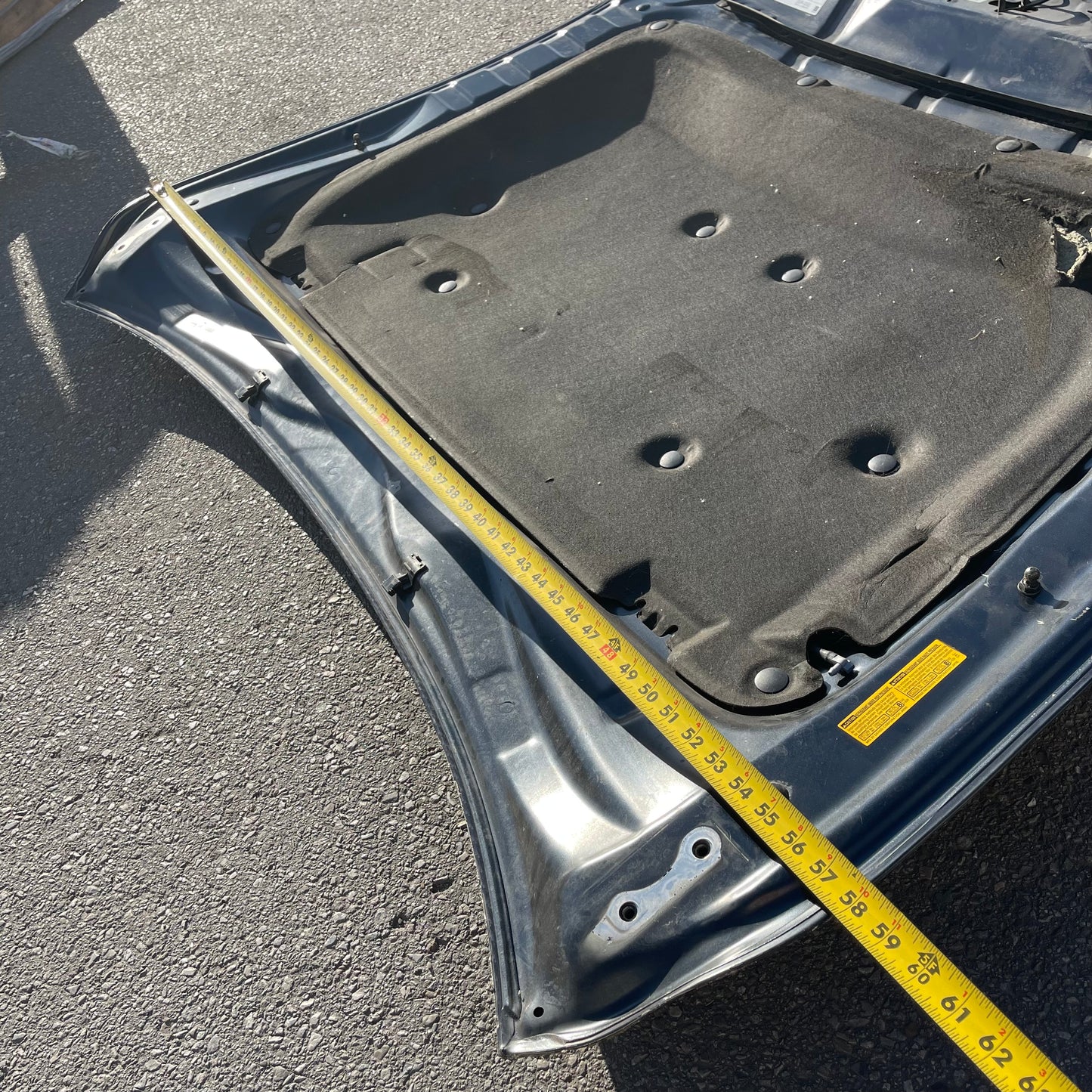 ZA@ 541 MOTORSPORTS Carbon Fiber Hood for Lexus IS250/350(?) (AS-IS)