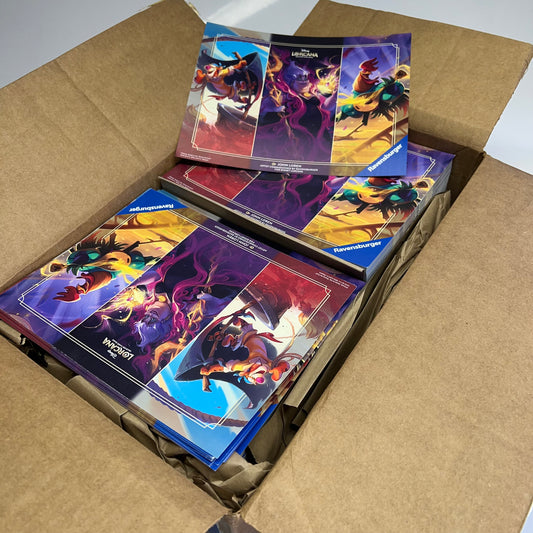 DISNEY (3000 PACK) Lorcana Trading Card Cardstock Poster By John Loren 11"x9"