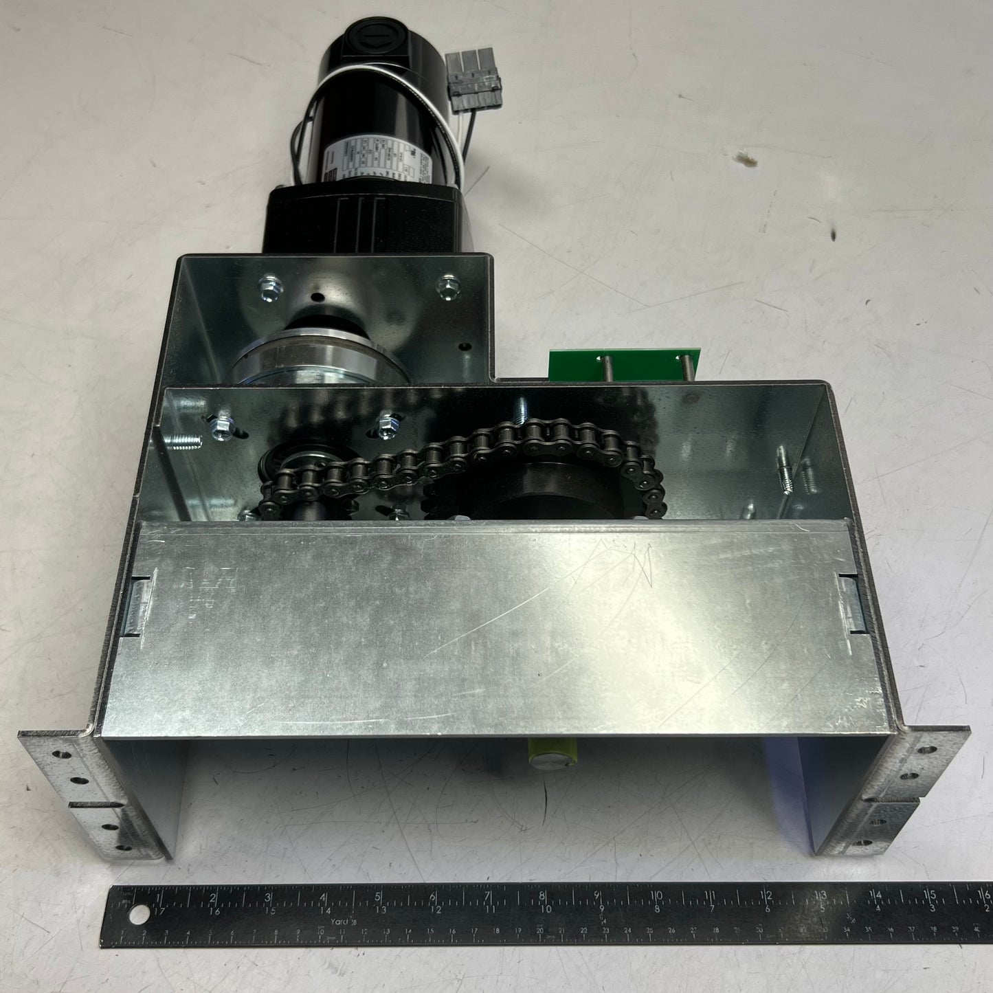 WON-DOOR Universal Closing System Subassembly PMD125 Pocket Motor Drive 24V 016153