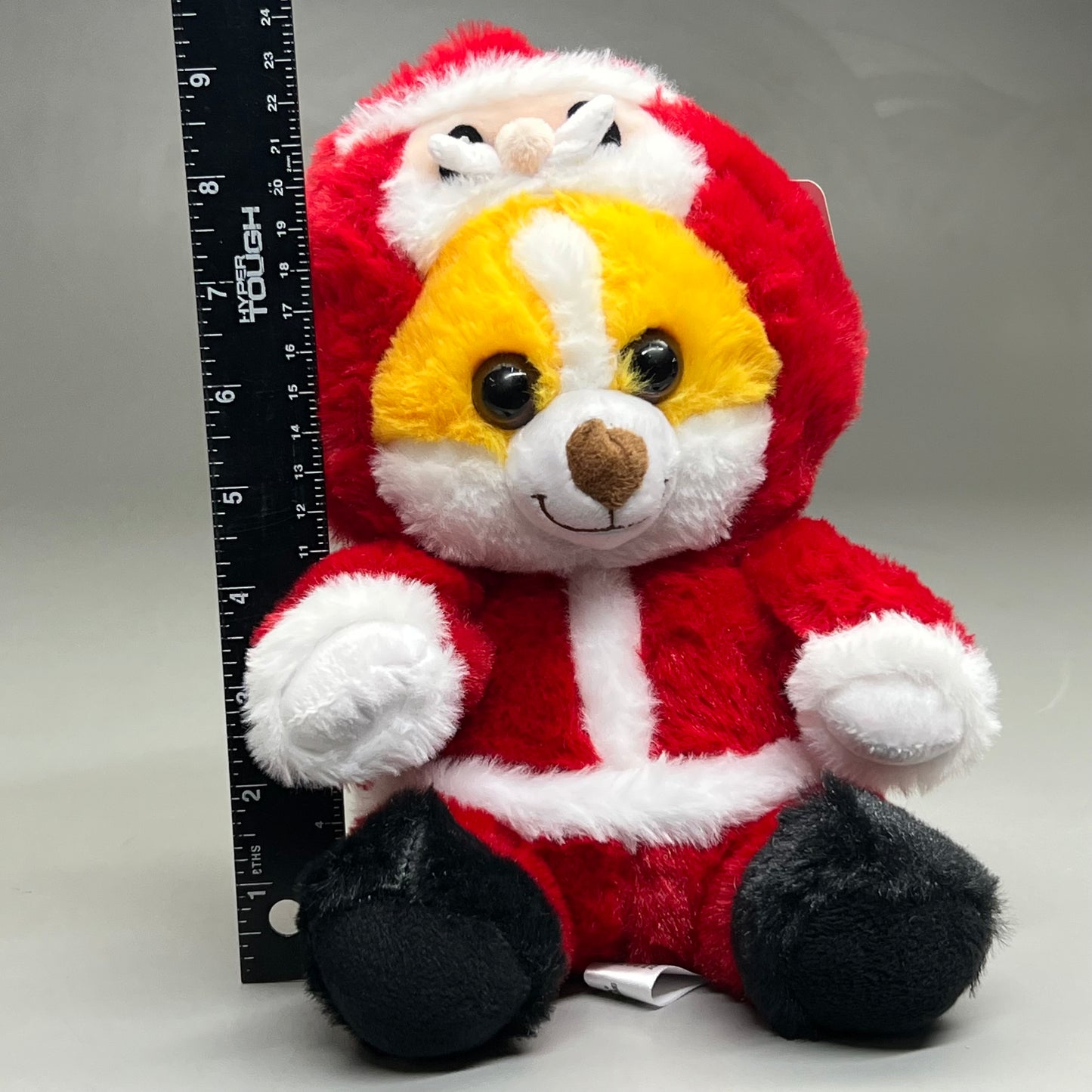 PEEK A BOO TOYS Santa Claus Bear (6 PACK) Stuffed Animal XMASDIS30