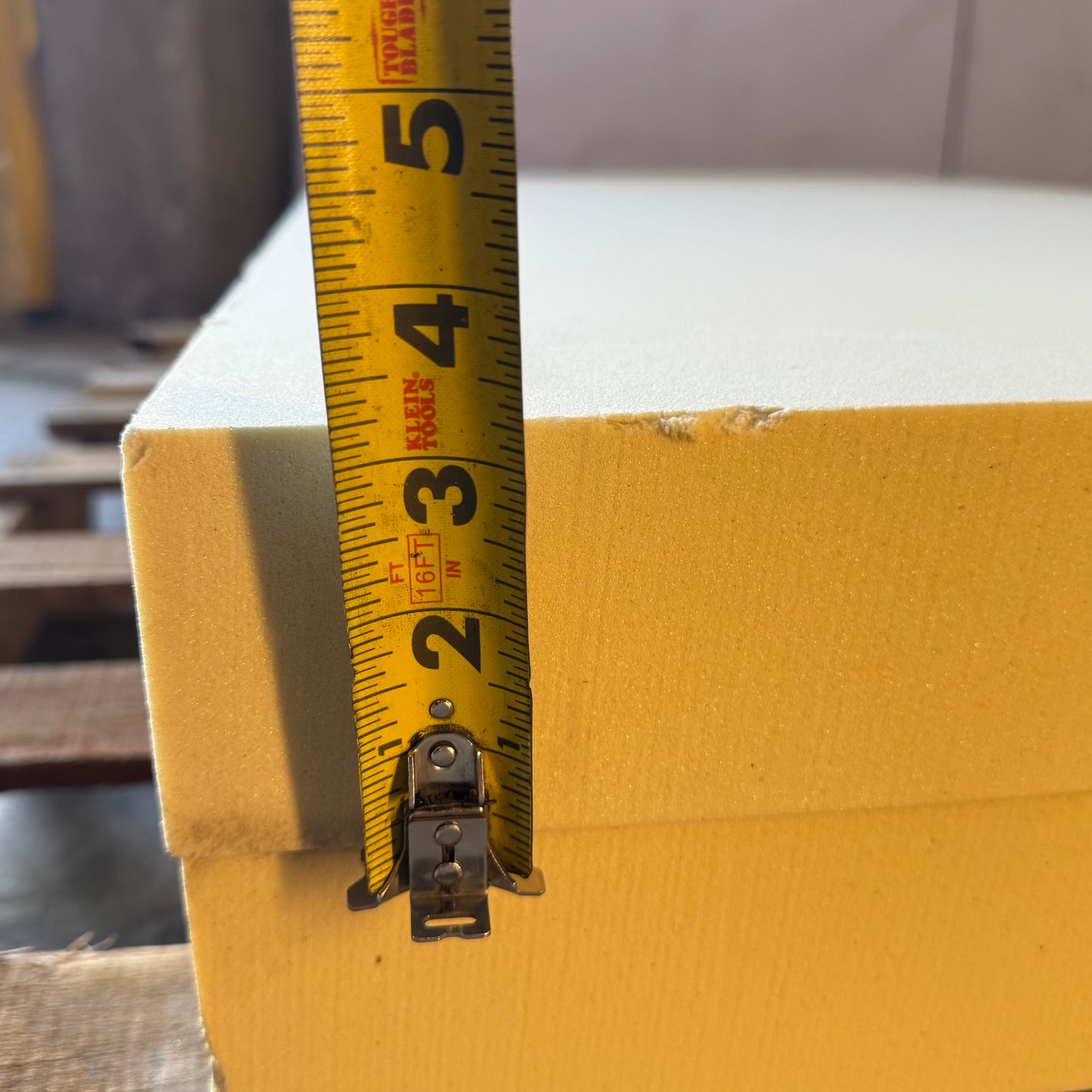 ZA@ Pallet of GENERAL PLASTICS (2 Pcs) High Density Rigid Polyurethane Foam Block