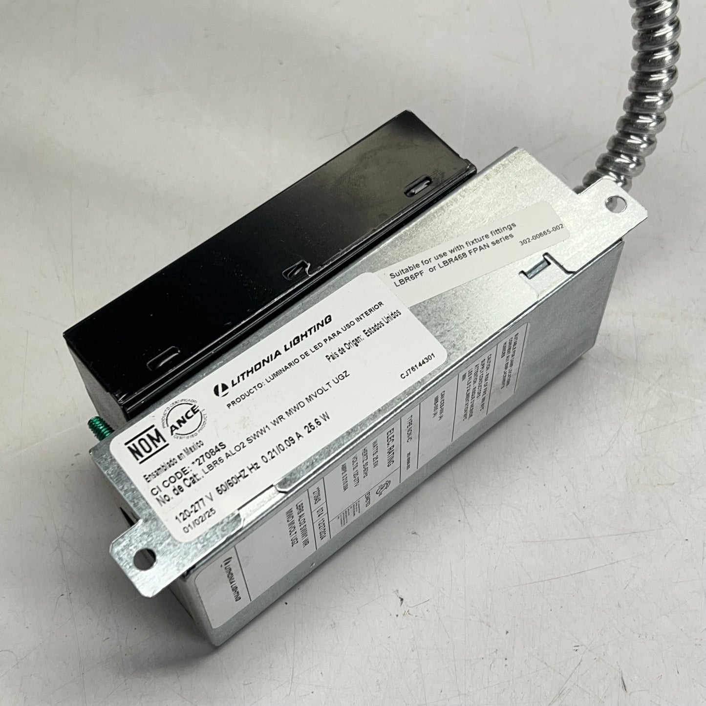 ACUITY BRAND Lithonia Lighting Recessed Mounting LBR6 ALO2 SWW1 WR MWD MVOLT UGZ