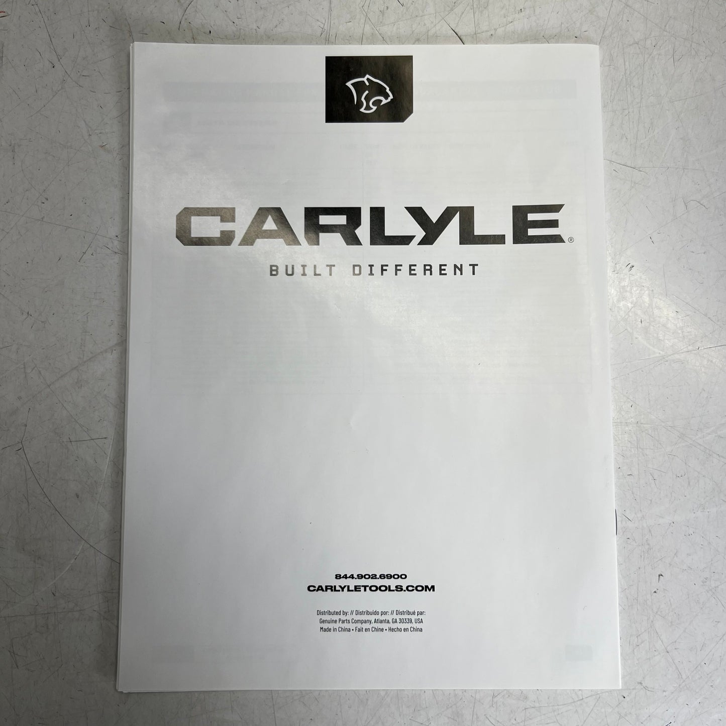 CARLYLE Deluxe 4 Drawer Cart Gritty Gray Sz 40.2"H x 30.8"W x 20.5"D, C4DRCARTGG