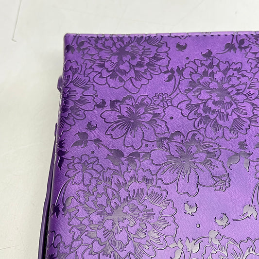 CHRISTIAN ART GIFTS Philippians 4:13 Faux Leather Bible Cover  7"x10" Purple