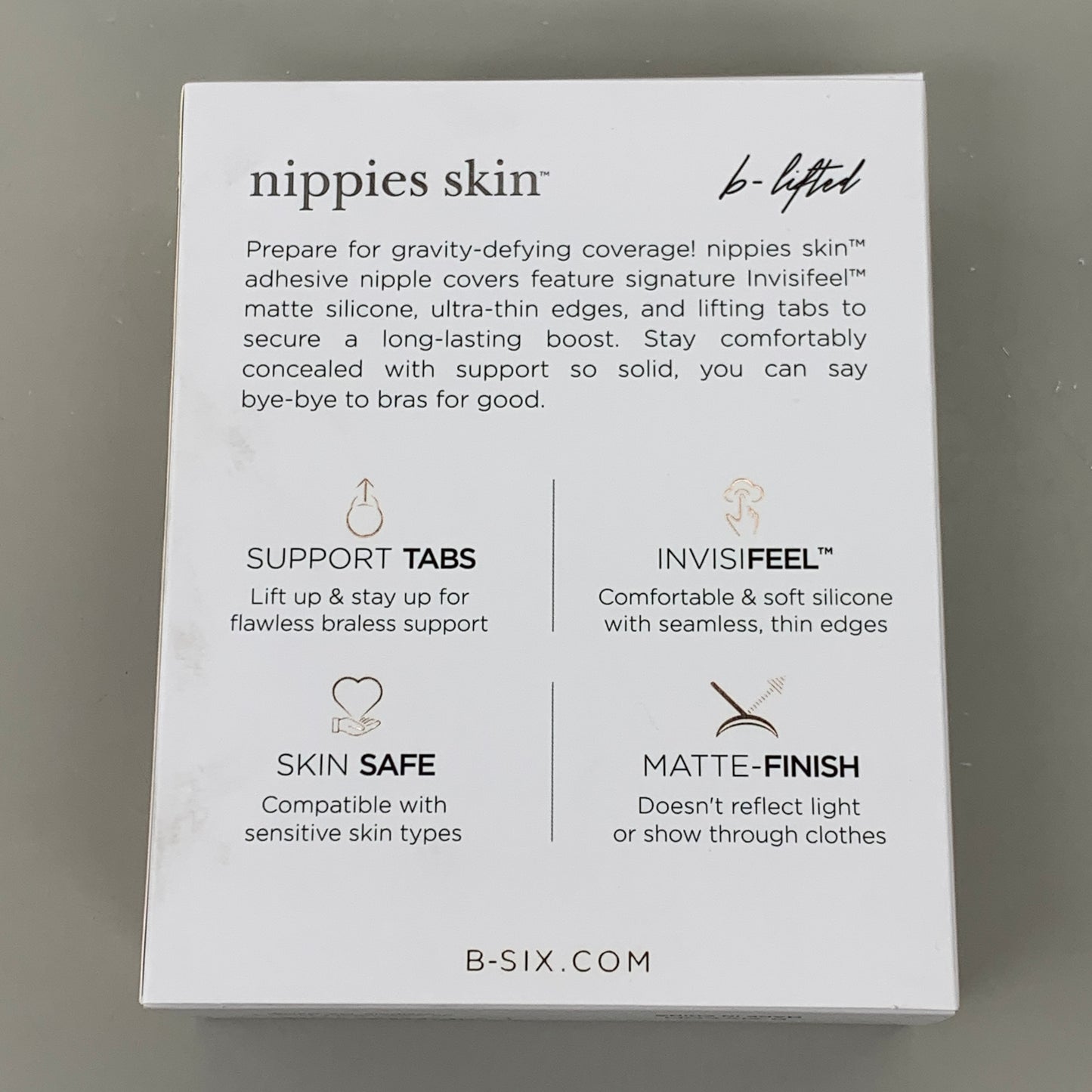 NIPPIES SKIN (2 PACK) Lift Nipple Cover Matte W/ Nipple Covering Creme 1 Pair