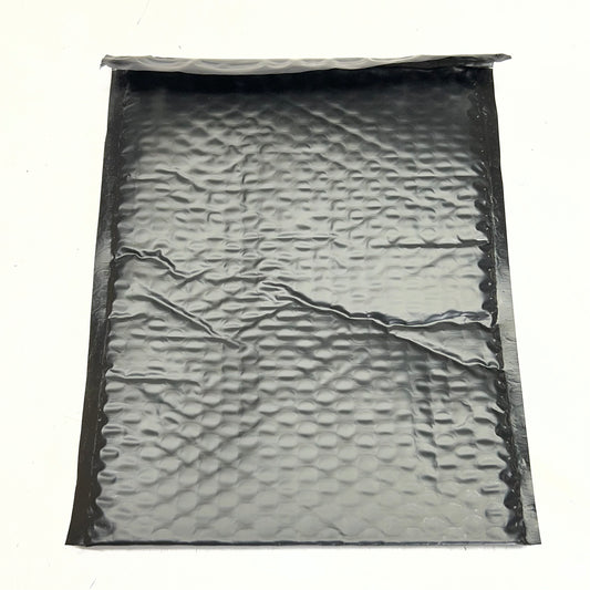 AIRJACKET (100 PACK) Poly Bubble Mailers Sz 8.5" x 11.25", Black MUSA31012