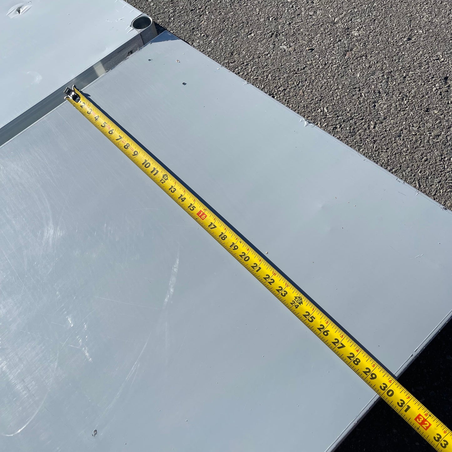 ZA@ Pallet of AERO Work Table & Casters w/o Splash Stainless Steel 3TG-3048-MCM ~40 lbs (AS-IS)