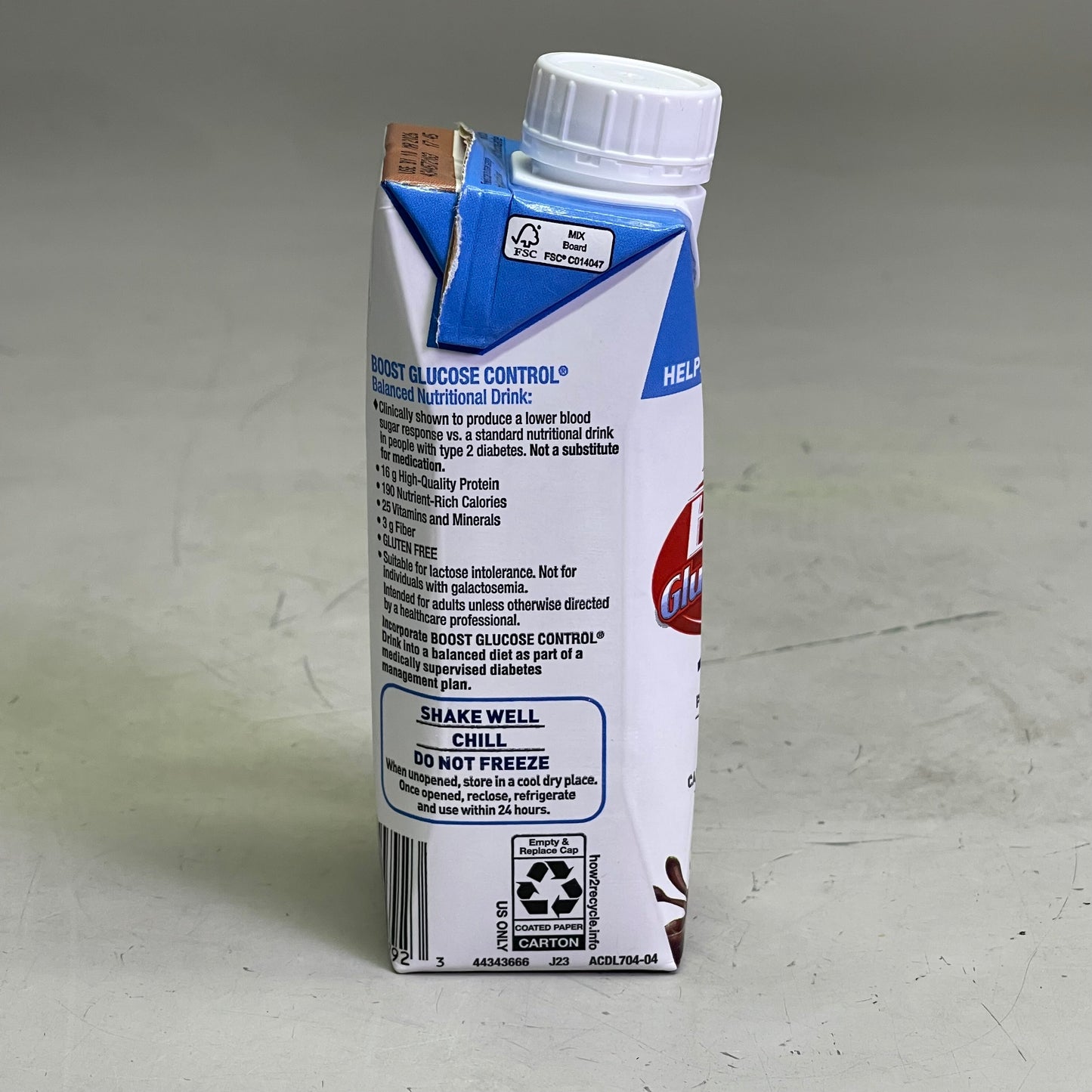 ZA@ NESTLE (24 Pack) Boost Breeze Rich Chocolate Flavor 8 fl oz BB 03/26