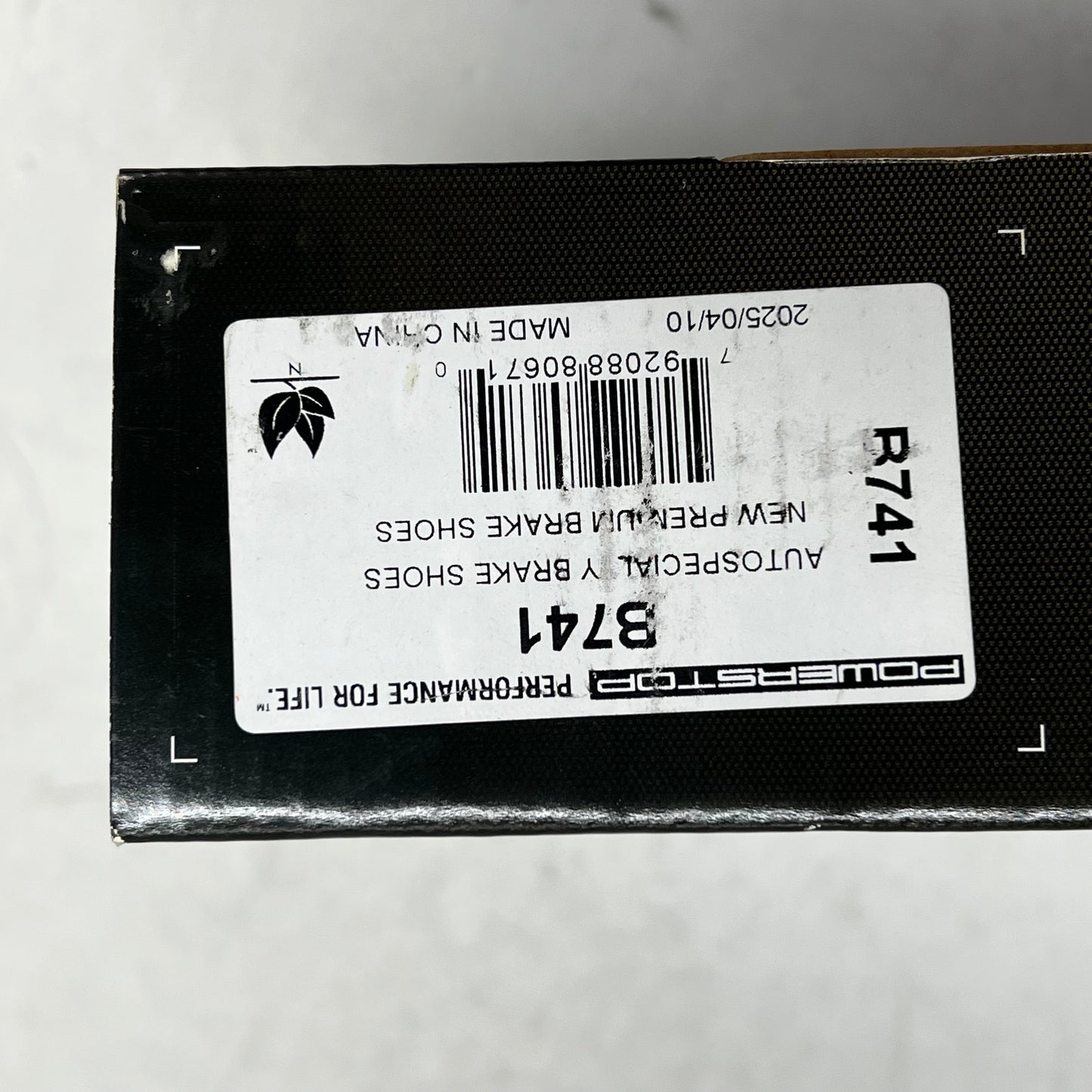 POWER STOP Parking Brake Shoes Semi-metallic Formula for Chevrolet B741