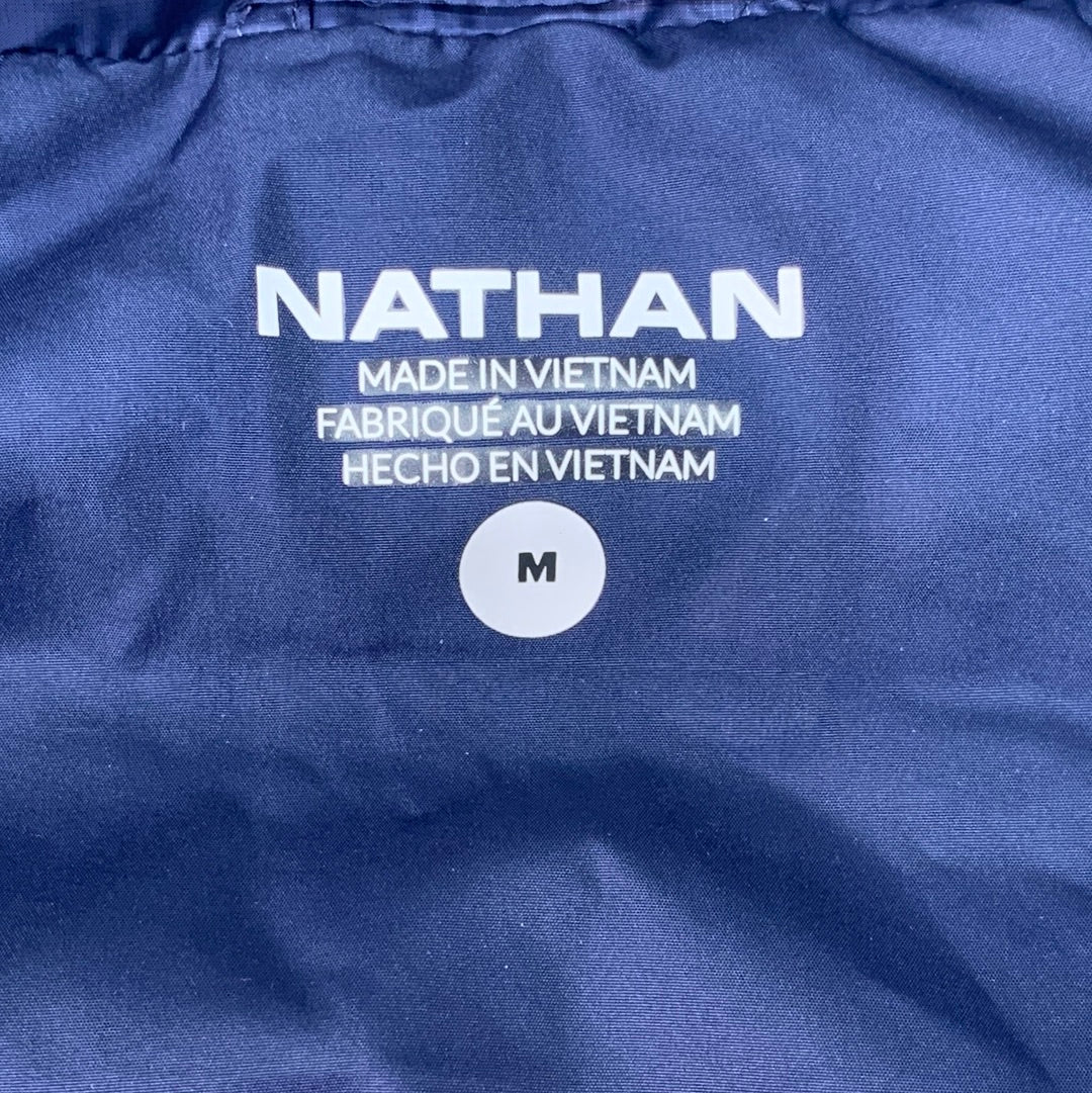 NATHAN Puffer Vest Pertex Running Men's M Peacoat NS50560-60135-M (New)